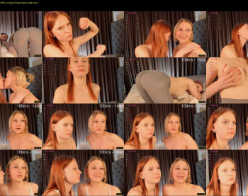 hornykittens — 72 minute Chaturbate couple cam show recording, 720p, Sep 1, 2023
