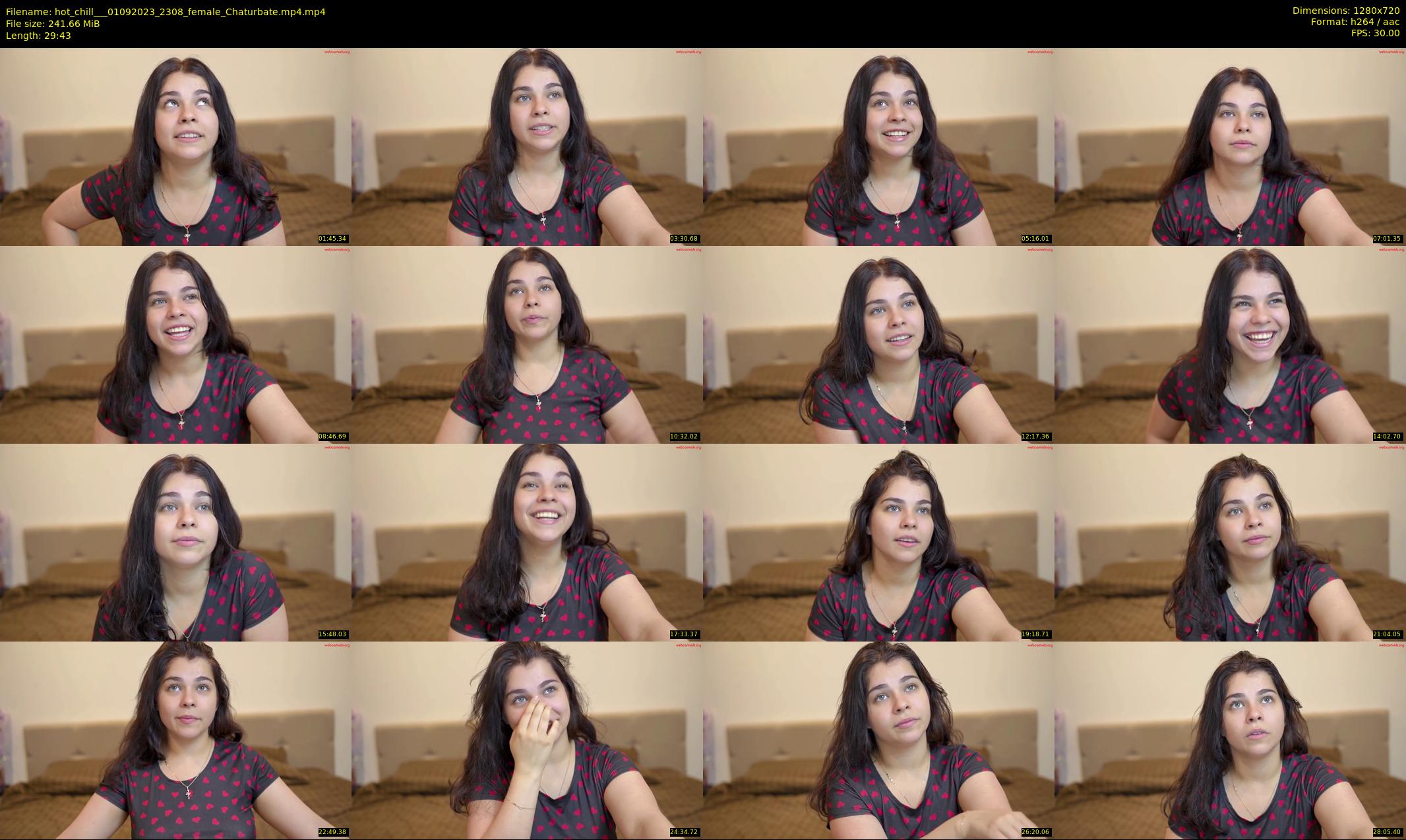 hot_chill__ — 30 minute Chaturbate female cam show recording, 720p, Sep 1, 2023