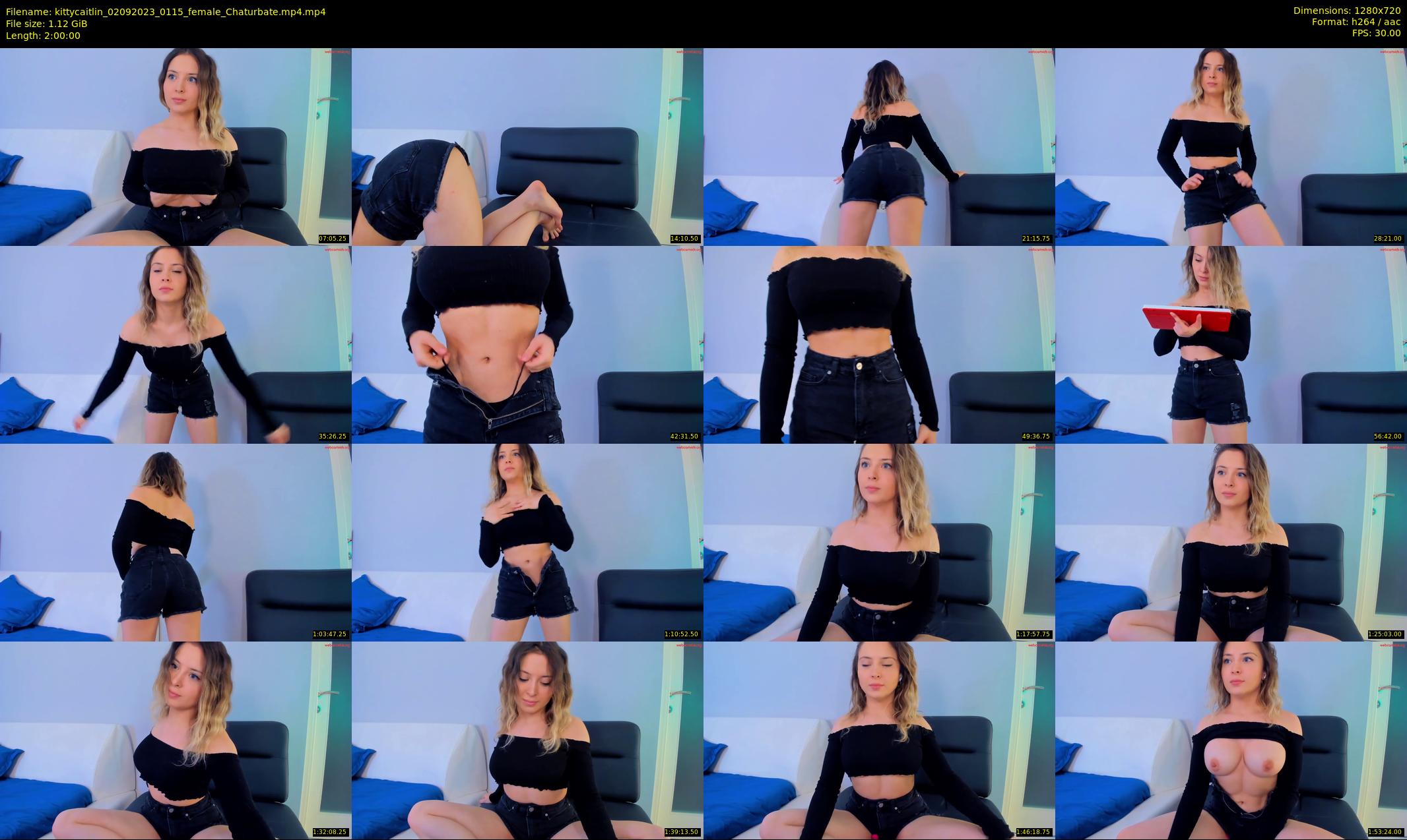 kittycaitlin — 120 minute Chaturbate female cam show recording, 720p, Sep 2, 2023