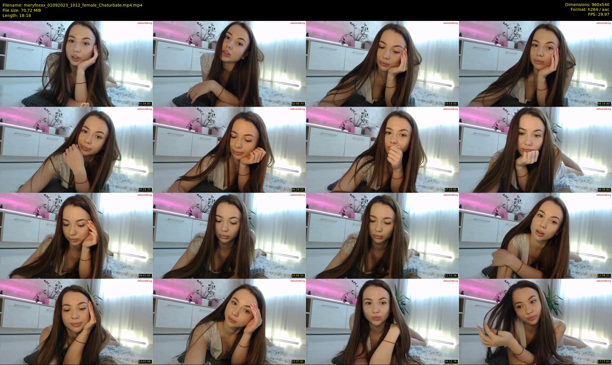 meryfoxxx — 19 minute Chaturbate female cam show recording, 480p, Sep 1, 2023