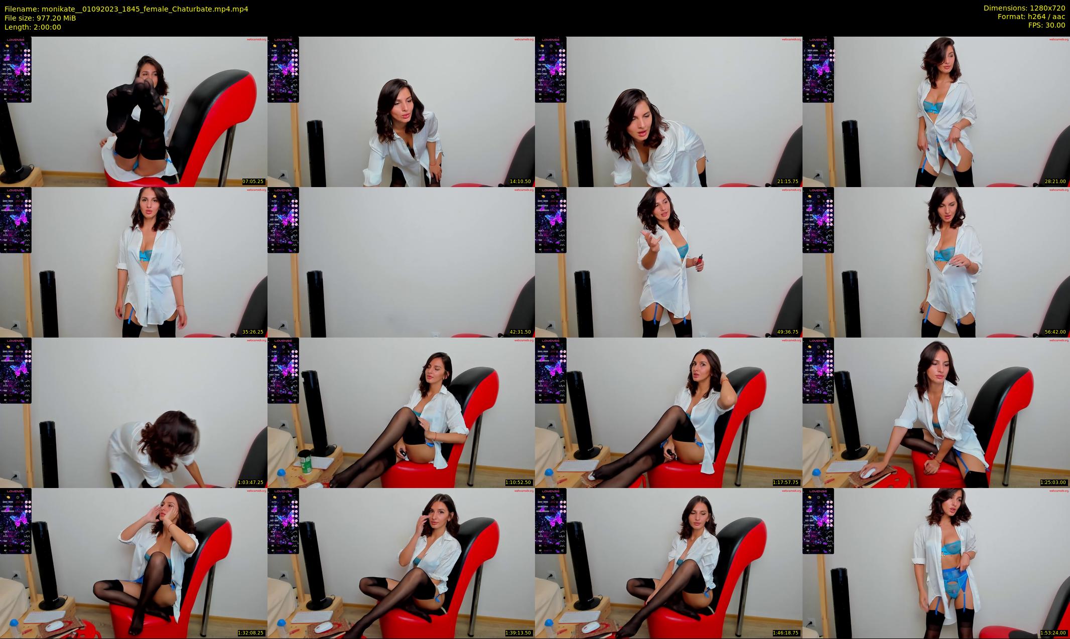 monikate_ — 120 minute Chaturbate couple cam show recording, 720p, Sep 1, 2023