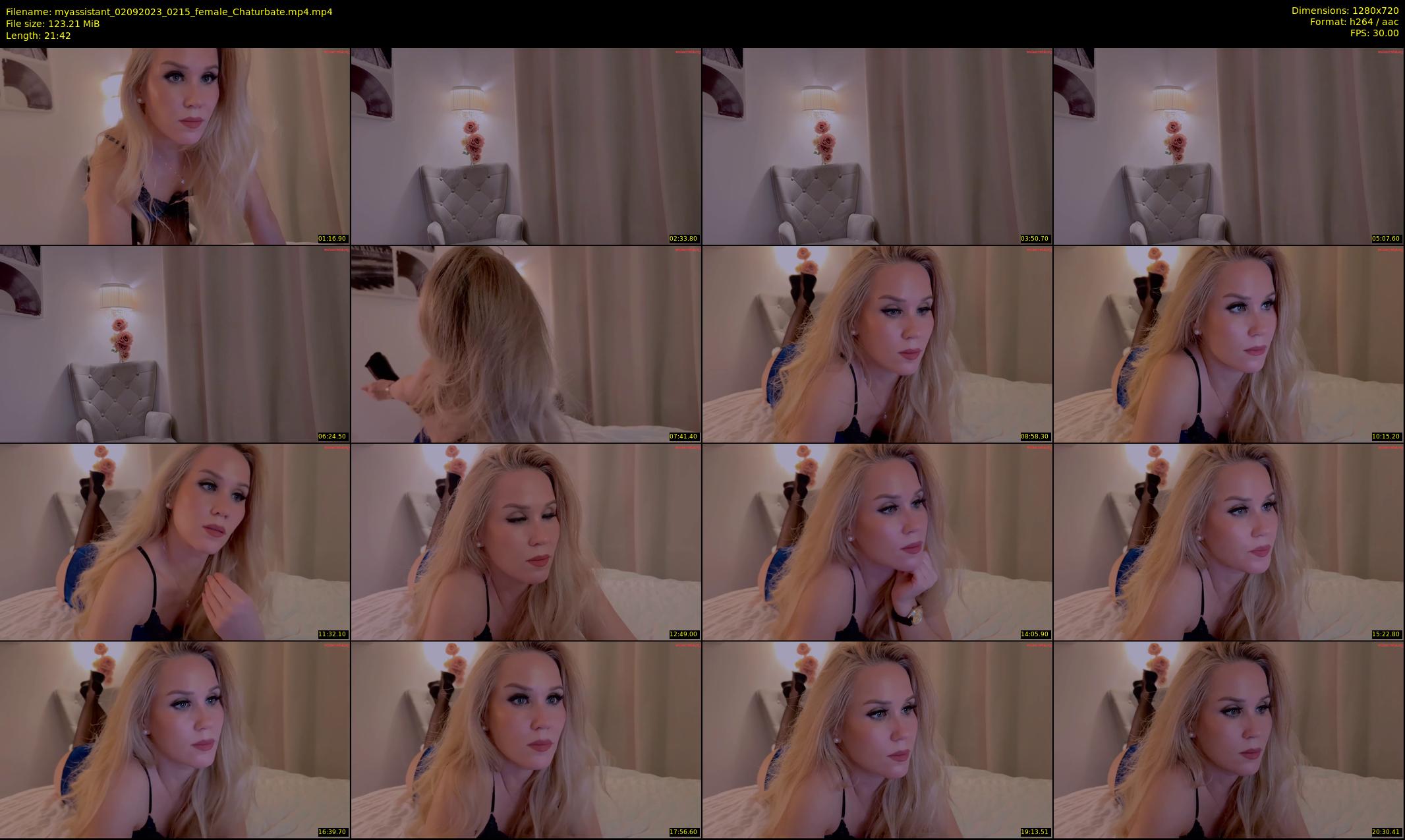 myassistant — 22 minute Chaturbate female cam show recording, 720p, Sep 2, 2023