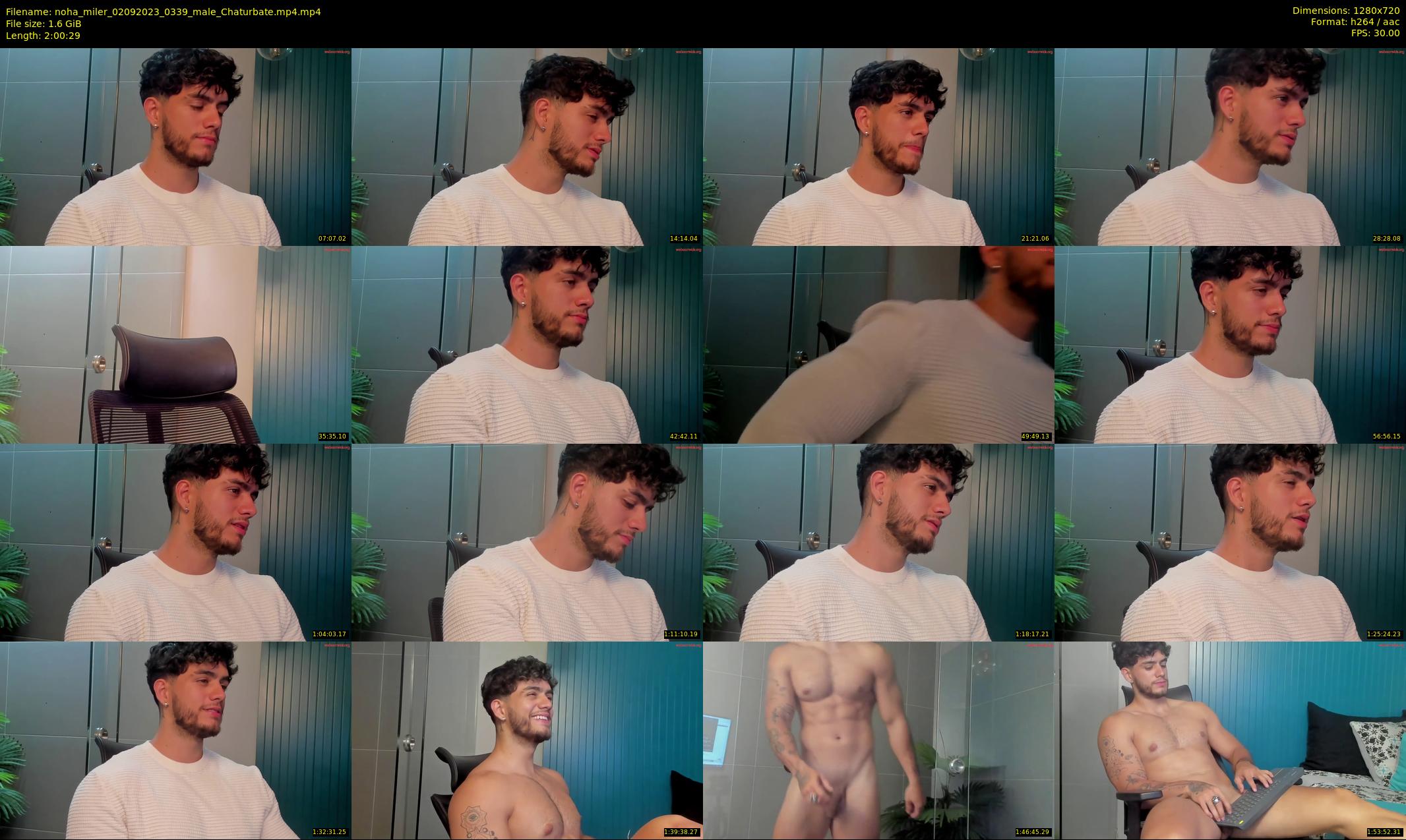 noha_miler — 121 minute Chaturbate male cam show recording, 720p, Sep 2, 2023