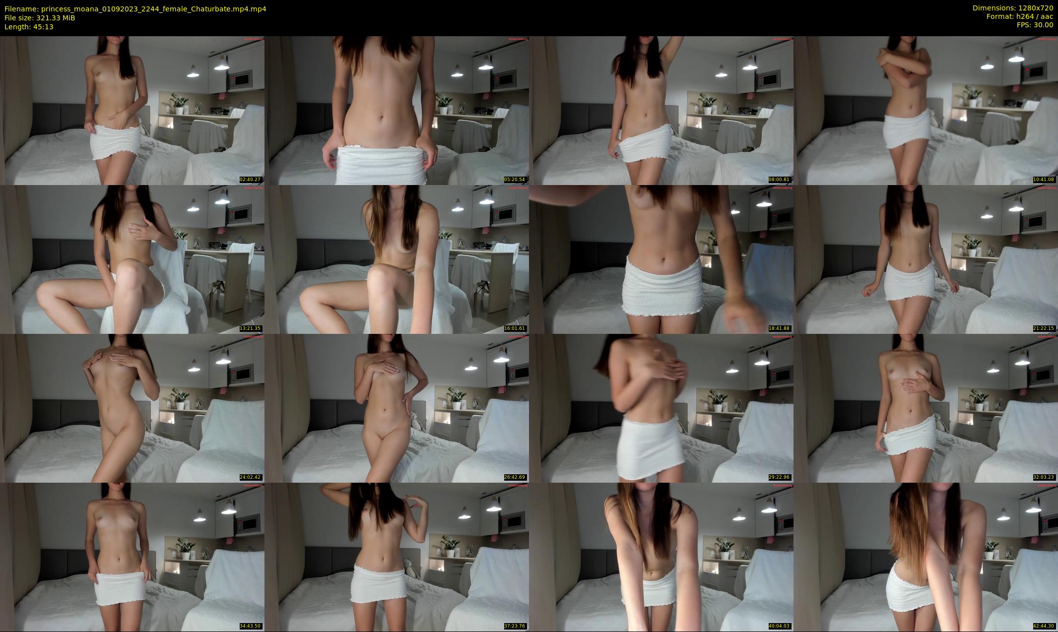 princess_moana — 46 minute Chaturbate female cam show recording, 720p, Sep 1, 2023