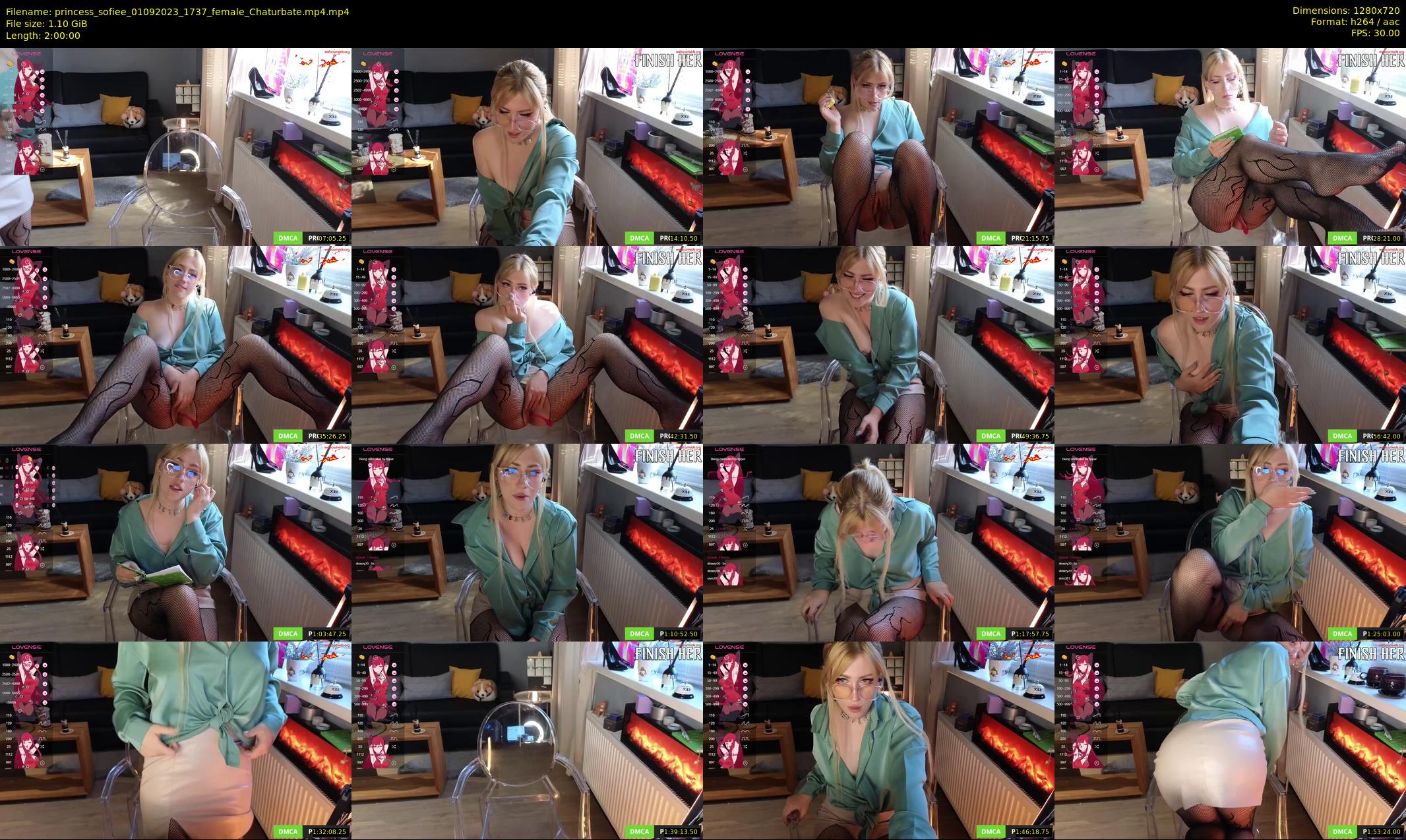 princess_sofiee — 120 minute Chaturbate female cam show recording, 720p, Sep 1, 2023