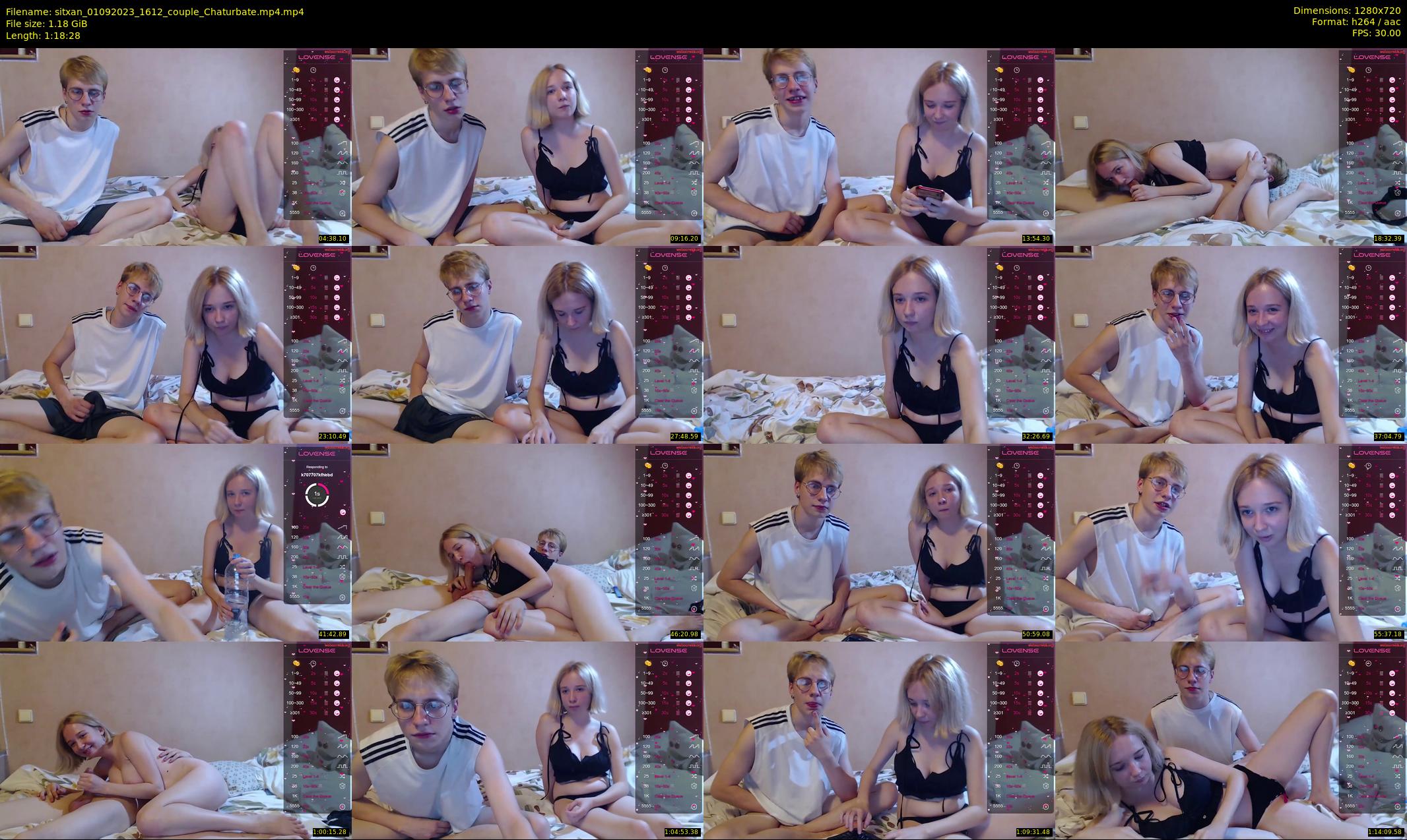 sitxan — 79 minute Chaturbate female cam show recording, 720p, Sep 1, 2023