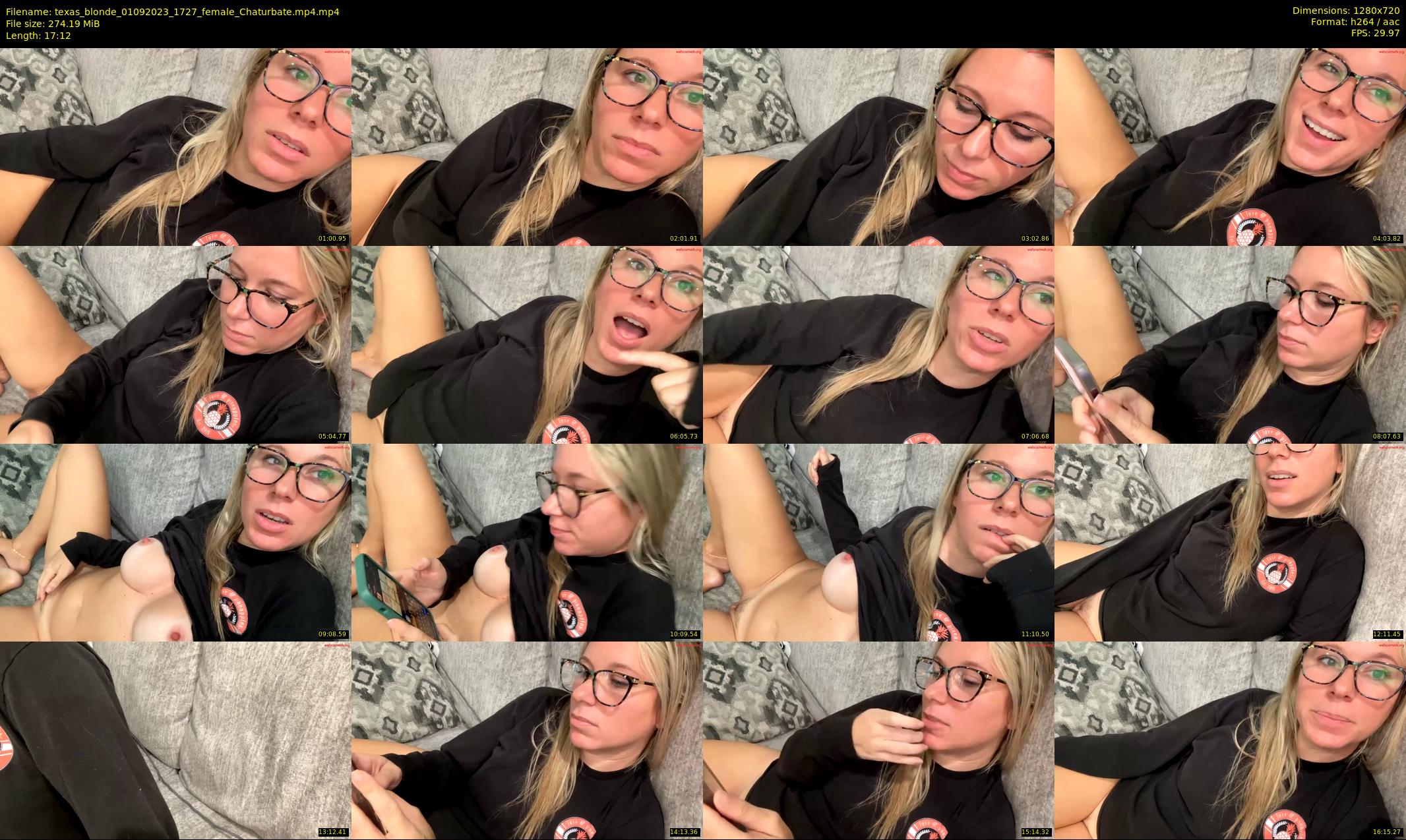 texas_blonde — 18 minute Chaturbate female cam show recording, 720p, Sep 1, 2023