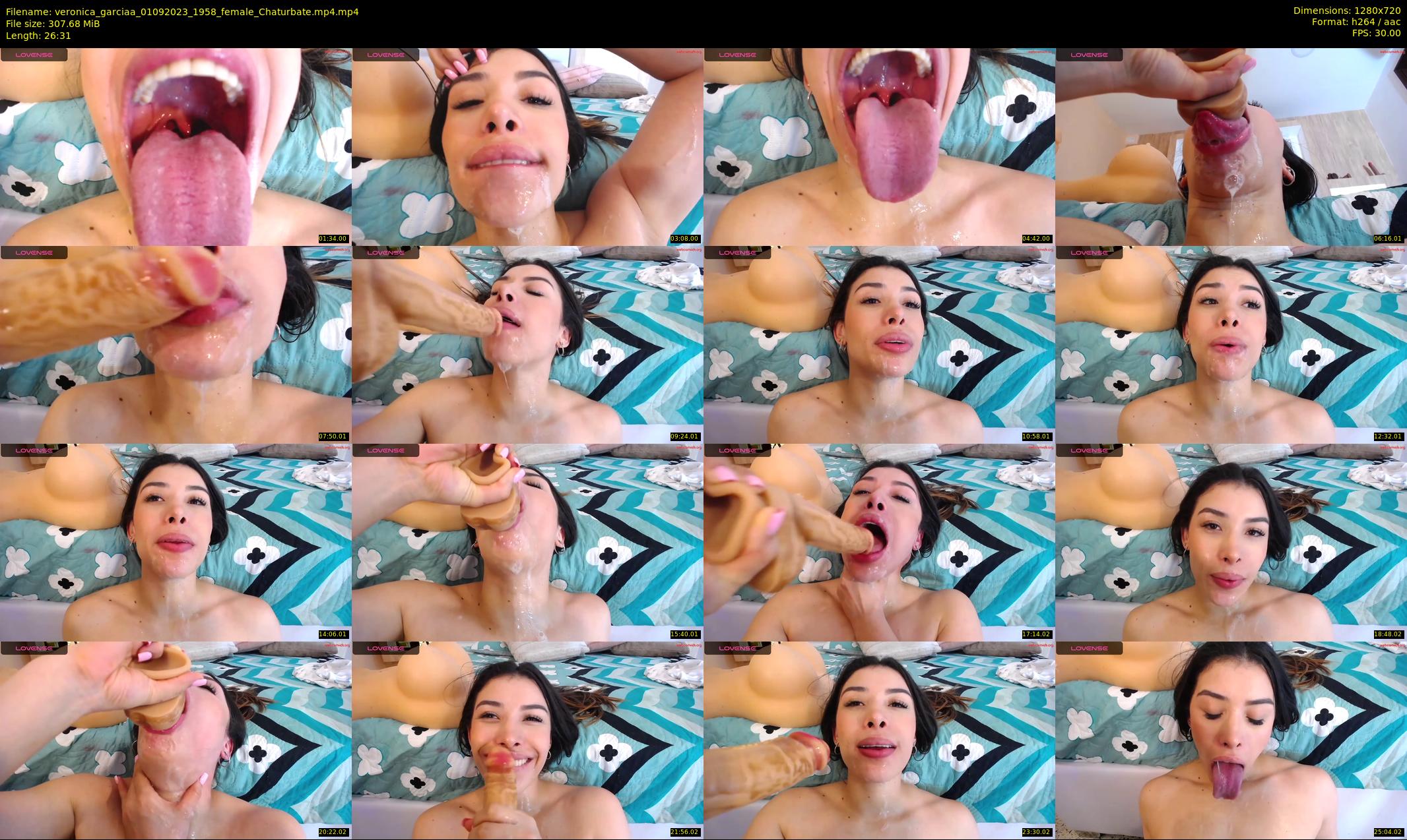 veronica_garciaa — 27 minute Chaturbate female cam show recording, 720p, Sep 1, 2023