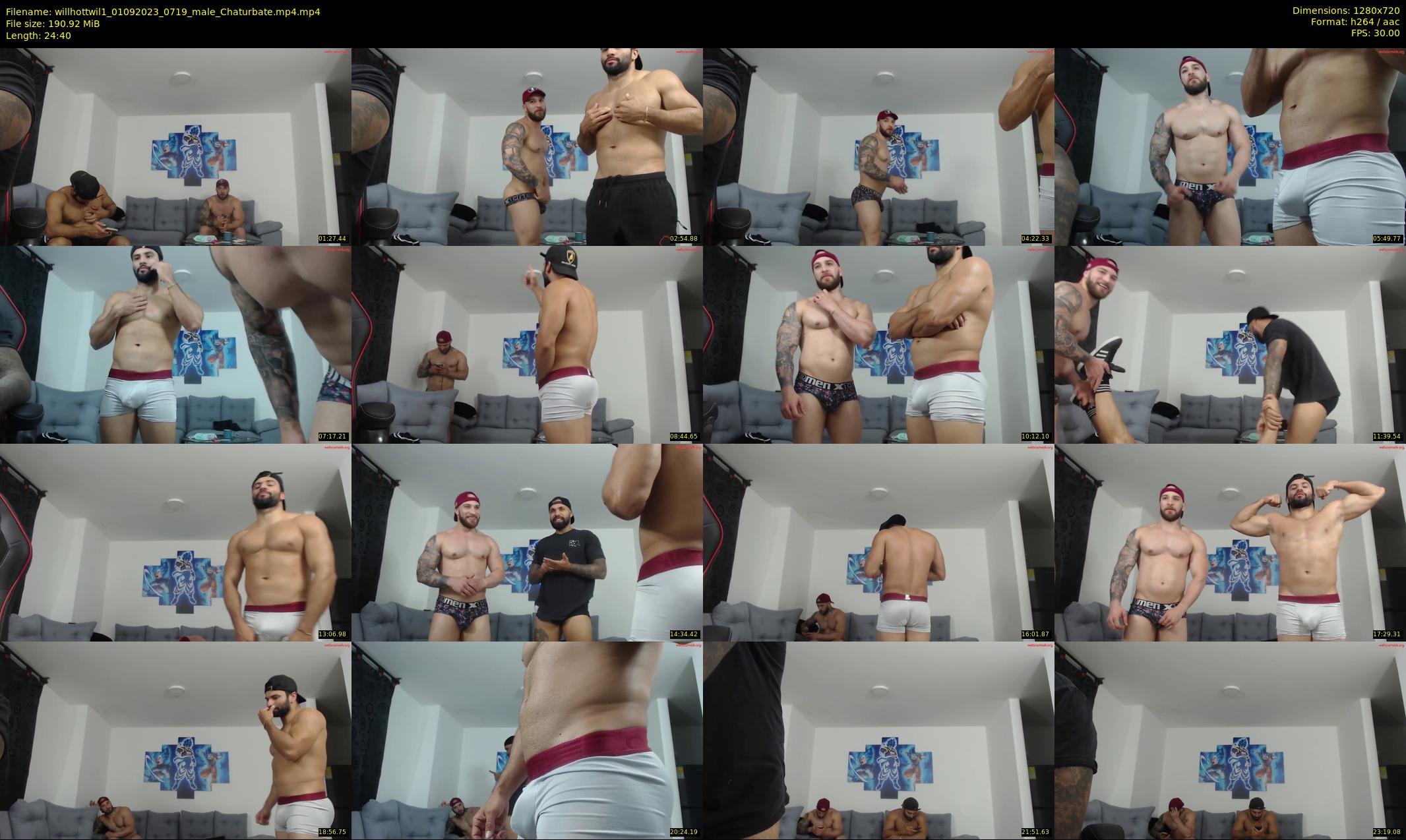 willhottwil1 — 25 minute Chaturbate couple cam show recording, 720p, Sep 1, 2023