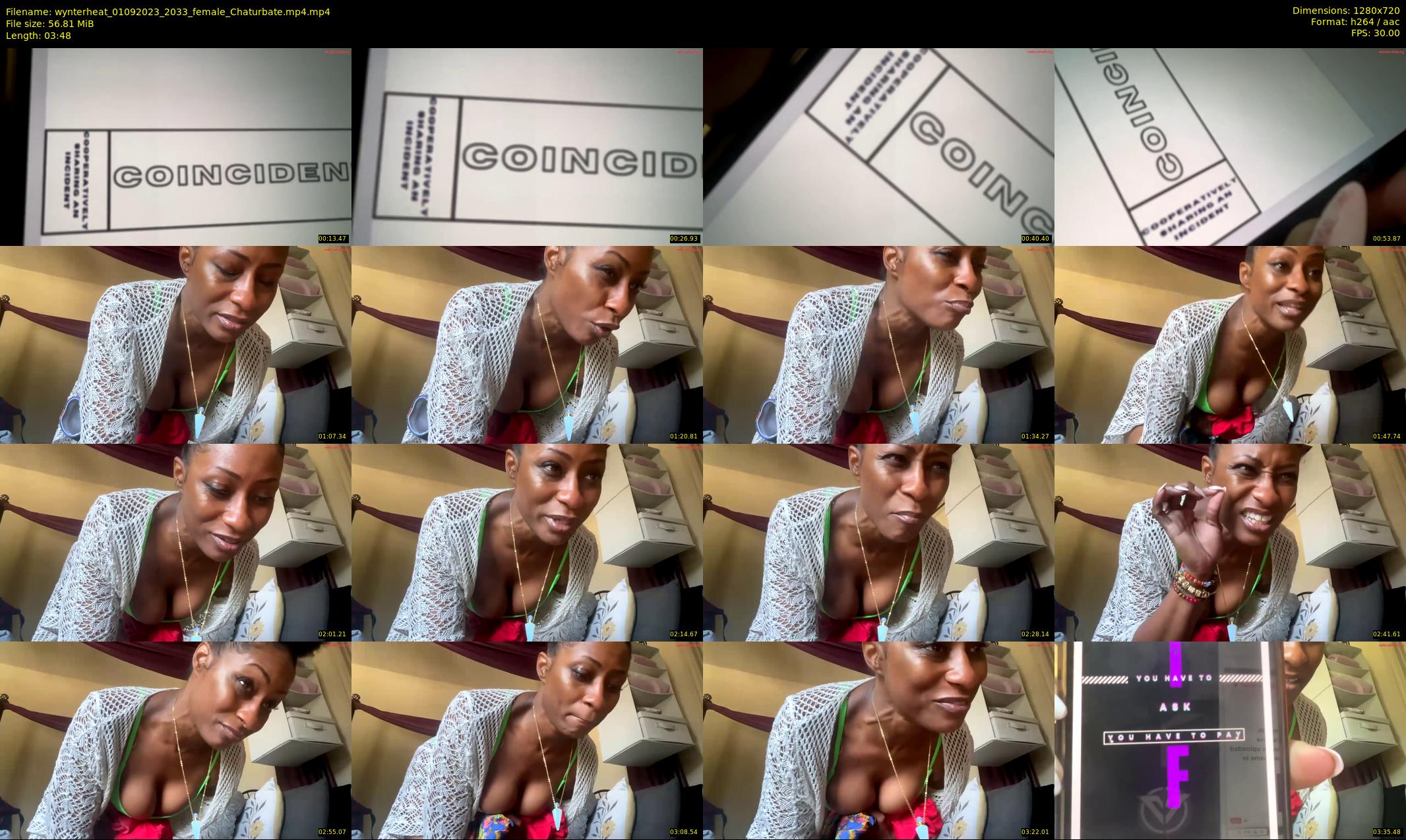 wynterheat — 4 minute Chaturbate female cam show recording, 720p, Sep 1, 2023