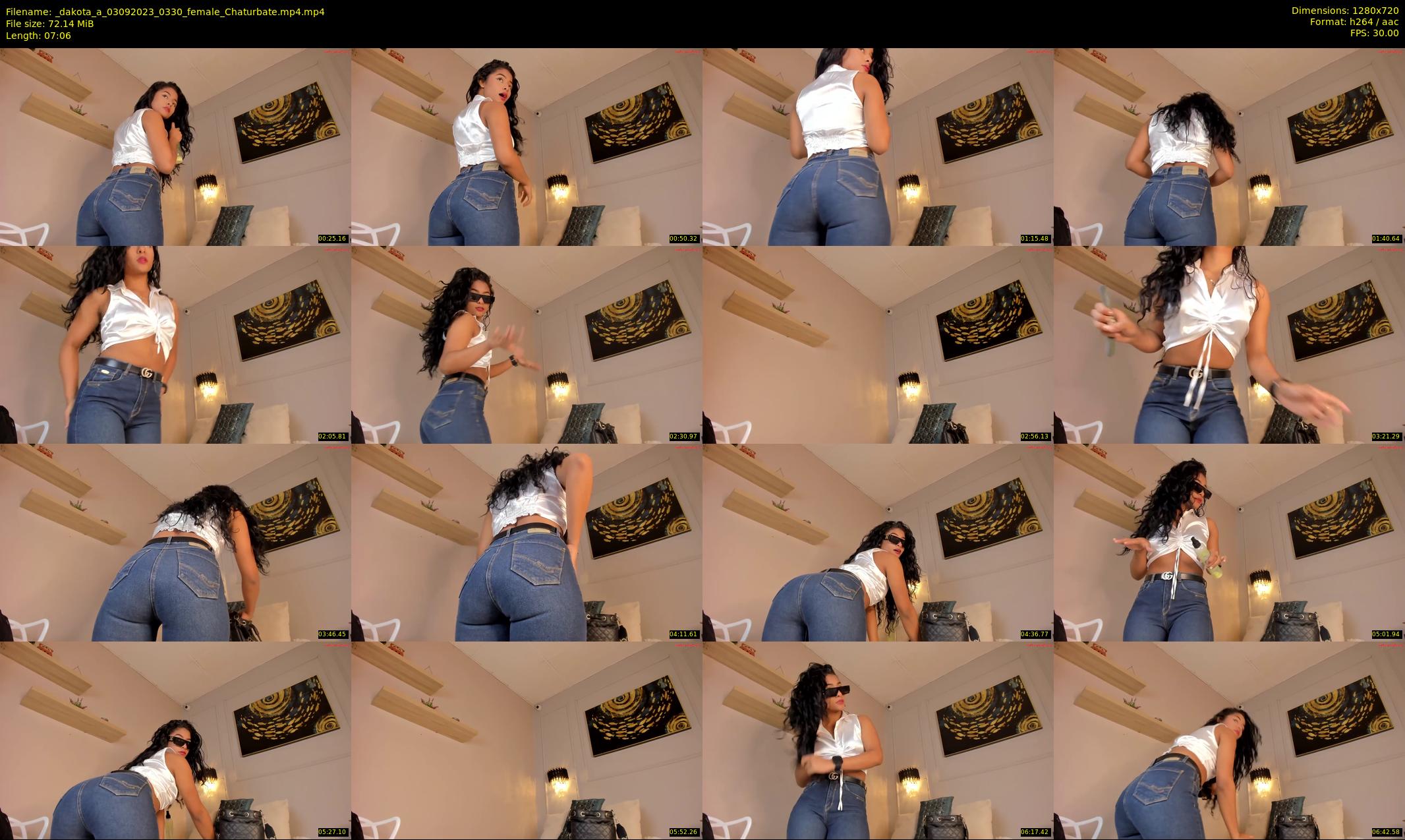 _dakota_a — 8 minute Chaturbate female cam show recording, 720p, Sep 3, 2023