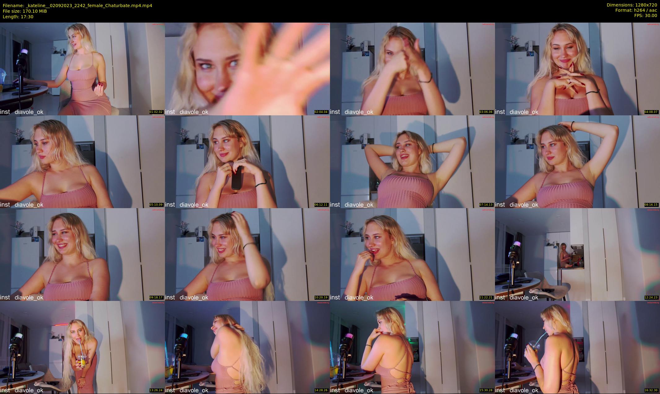 _kateline_ — 18 minute Chaturbate female cam show recording, 720p, Sep 2, 2023