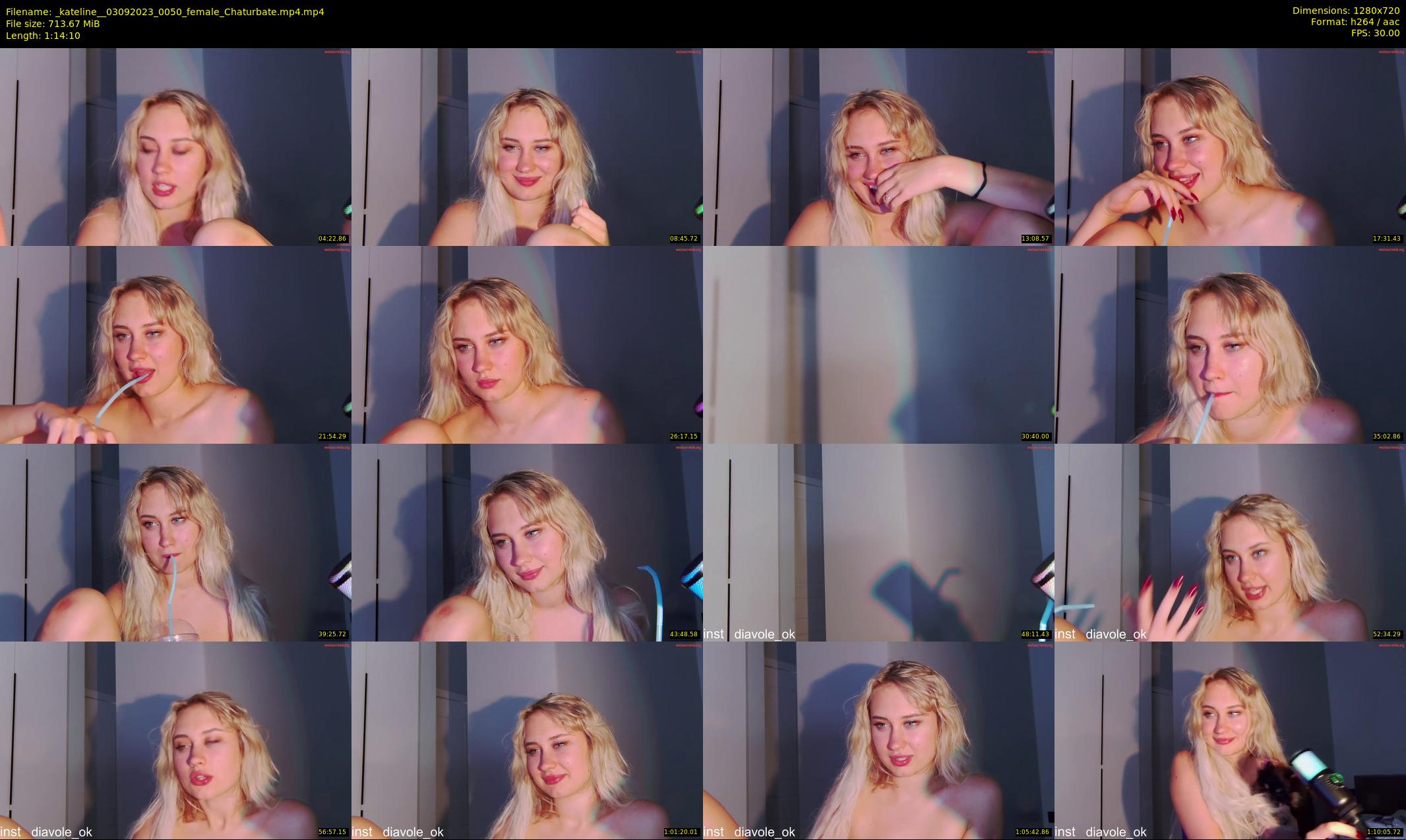 _kateline_ — 75 minute Chaturbate female cam show recording, 720p, Sep 3, 2023