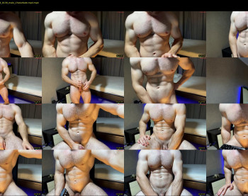 adam_muscle_ — 53 minute Chaturbate male cam show recording, 720p, Sep 3, 2023