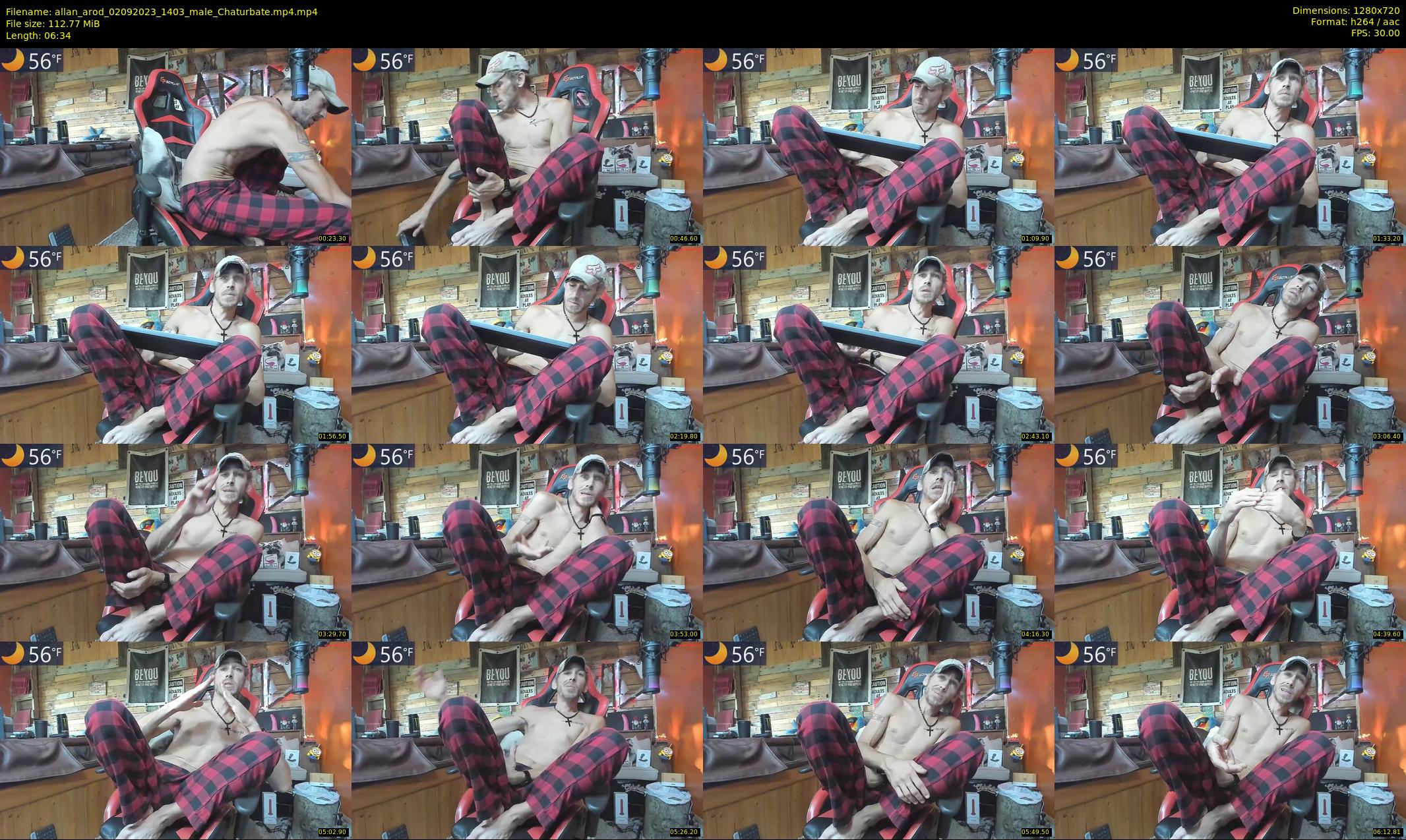 allan_arod — 7 minute Chaturbate male cam show recording, 720p, Sep 2, 2023