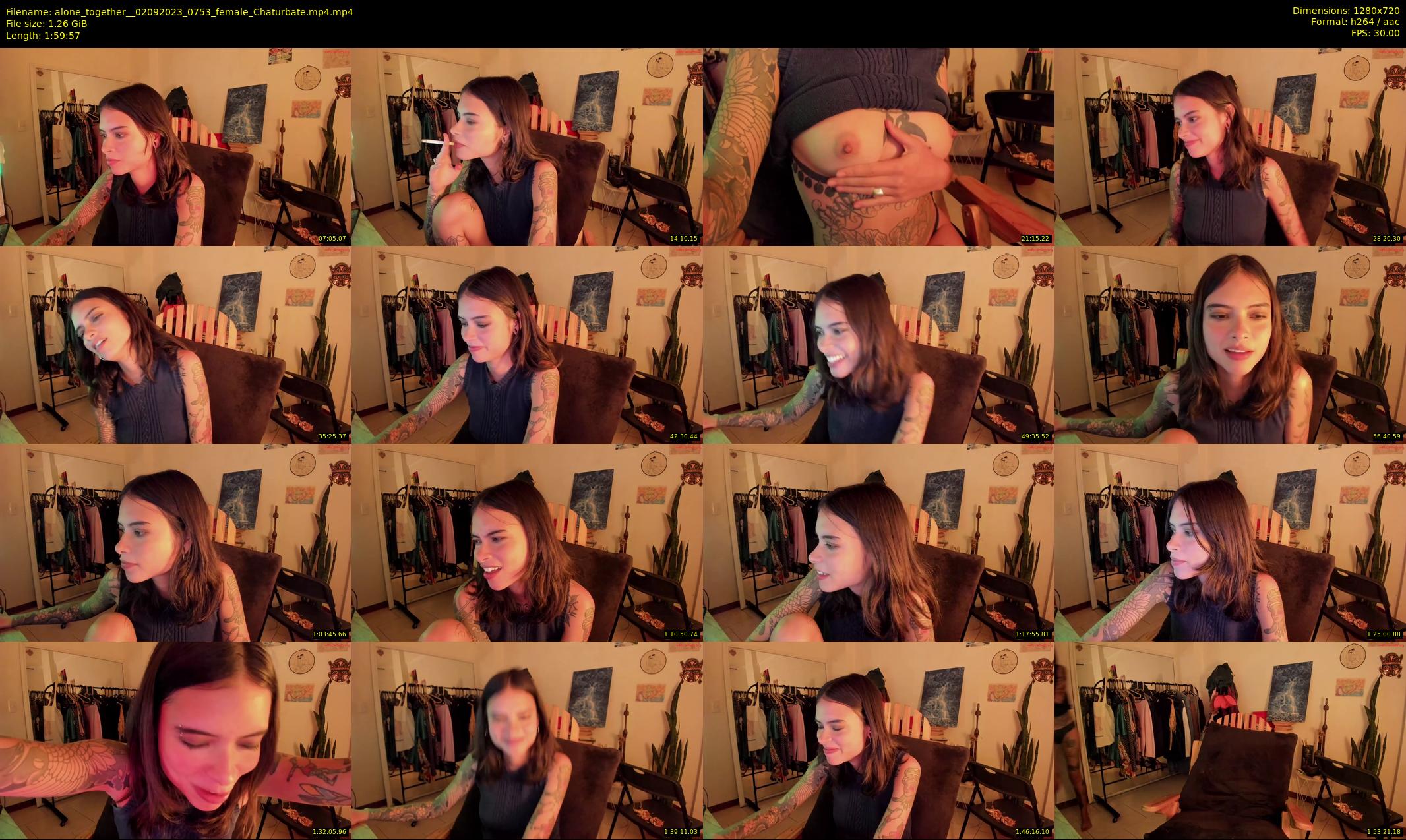 alone_together_ — 120 minute Chaturbate female cam show recording, 720p, Sep 2, 2023