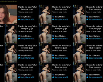 beckymartens — 48 minute Chaturbate female cam show recording, 720p, Sep 2, 2023