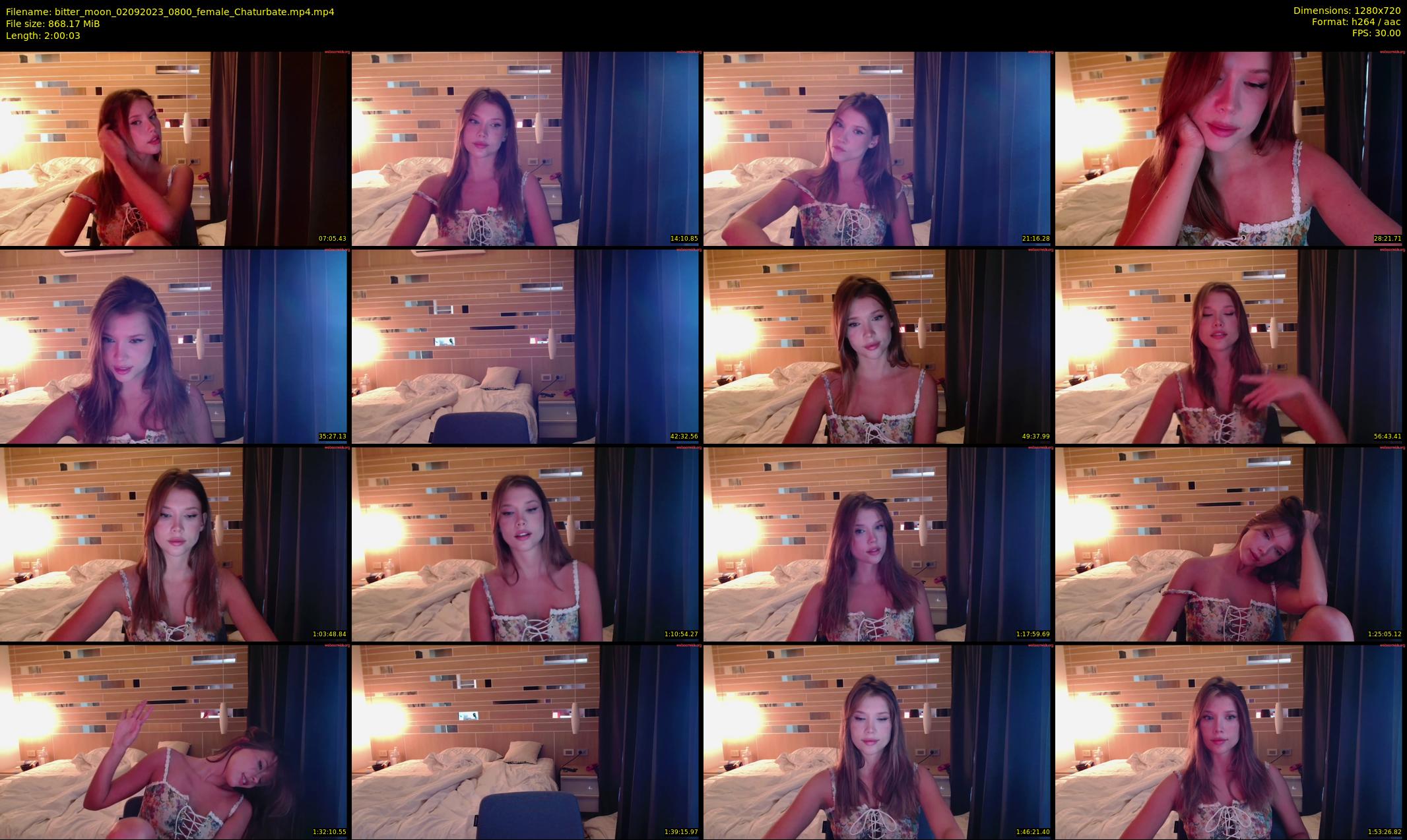 bitter_moon — 121 minute Chaturbate female cam show recording, 720p, Sep 2, 2023