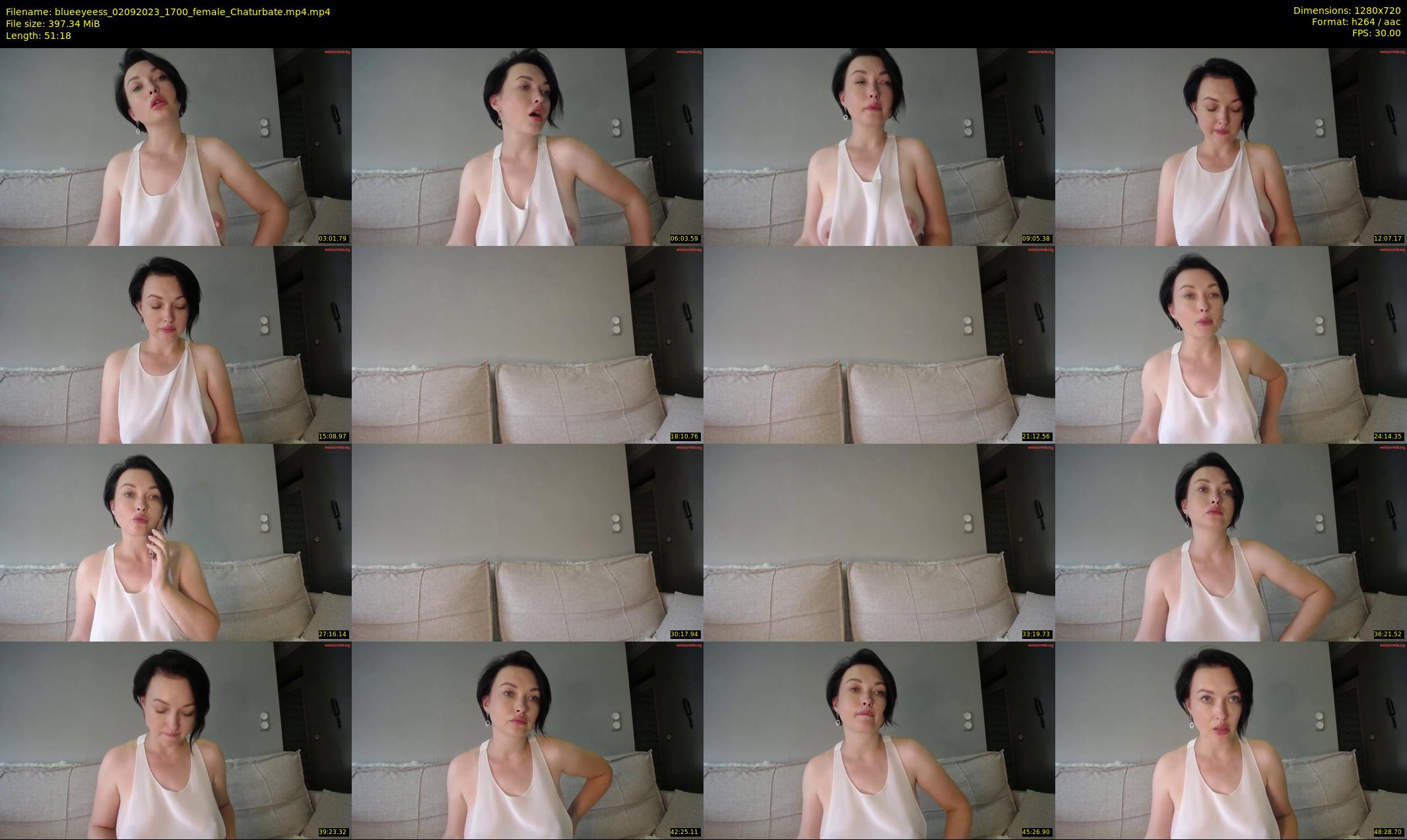 blueeyeess — 52 minute Chaturbate female cam show recording, 720p, Sep 2, 2023