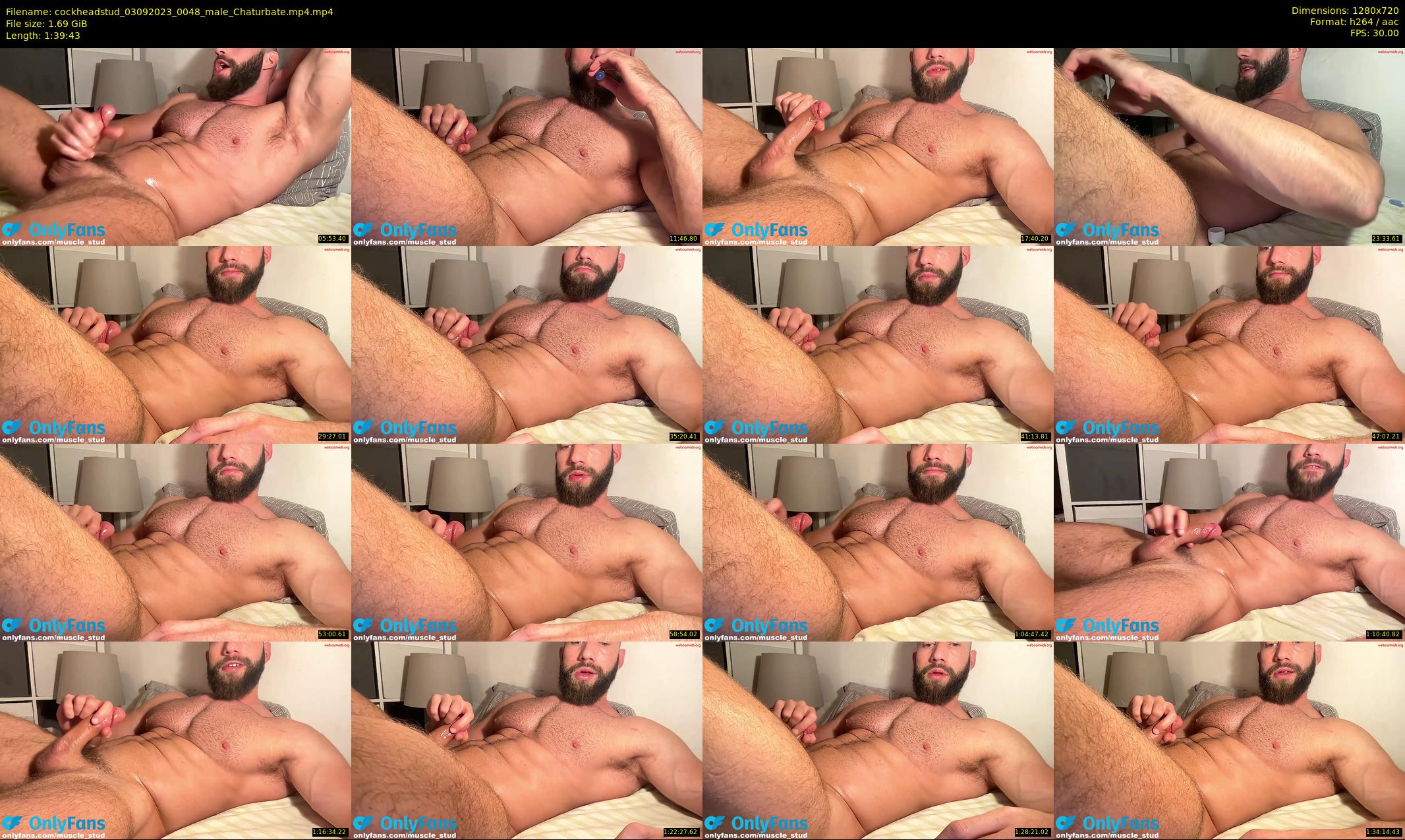 cockheadstud — 100 minute Chaturbate male cam show recording, 720p, Sep 3, 2023