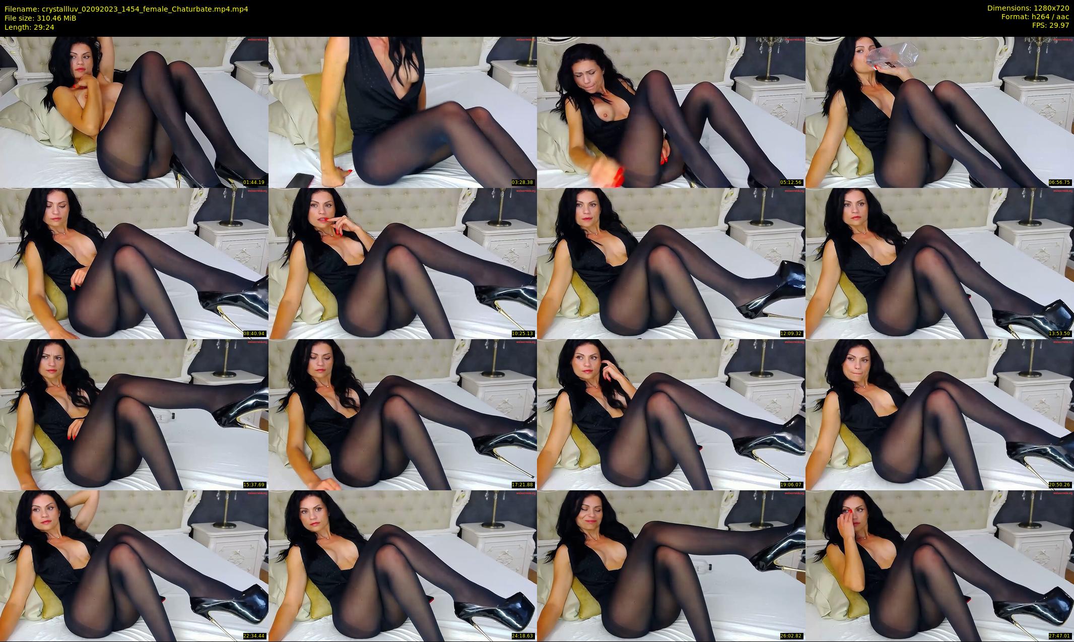 crystallluv — 30 minute Chaturbate female cam show recording, 720p, Sep 2, 2023