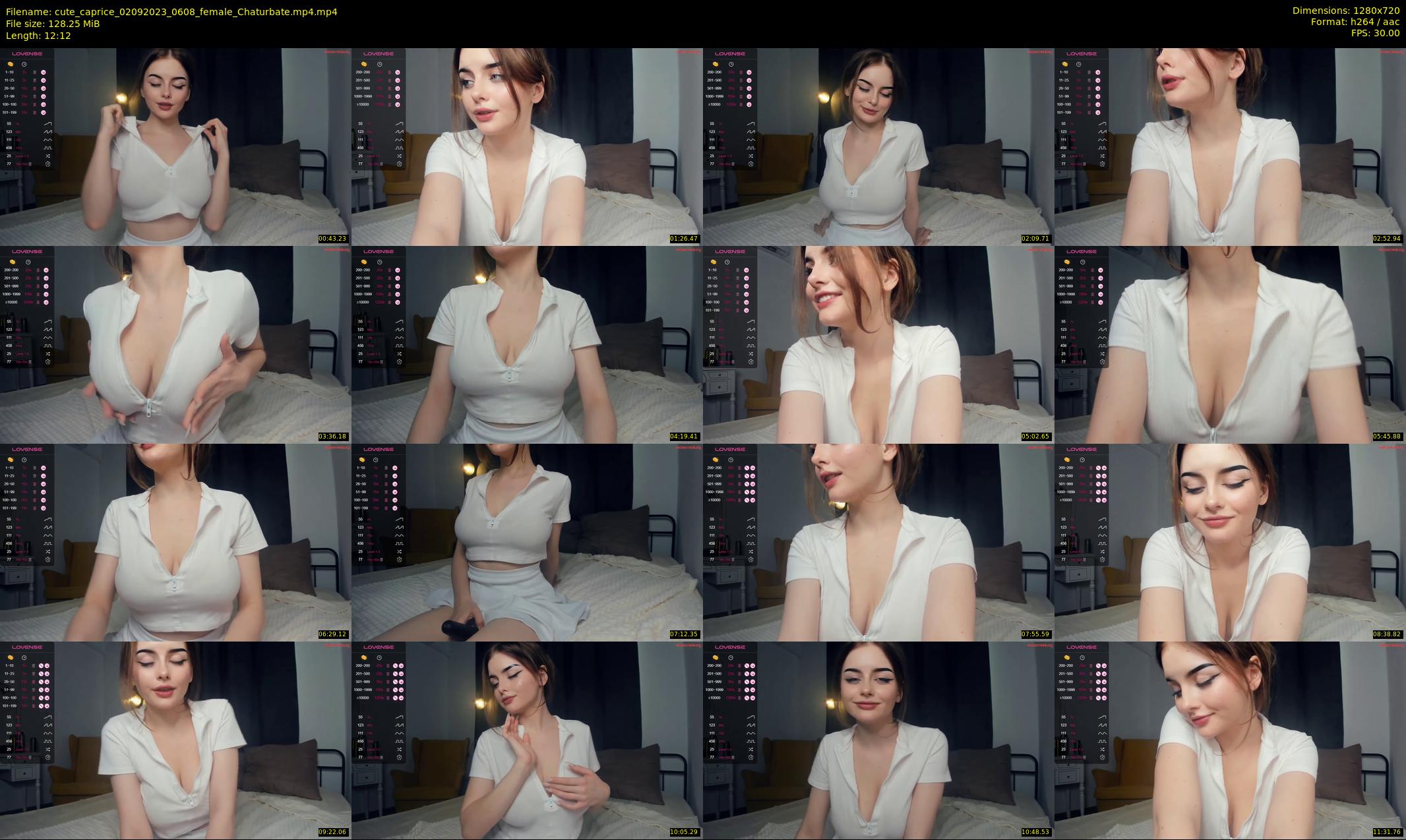 cute_caprice — 13 minute Chaturbate female cam show recording, 720p, Sep 2, 2023