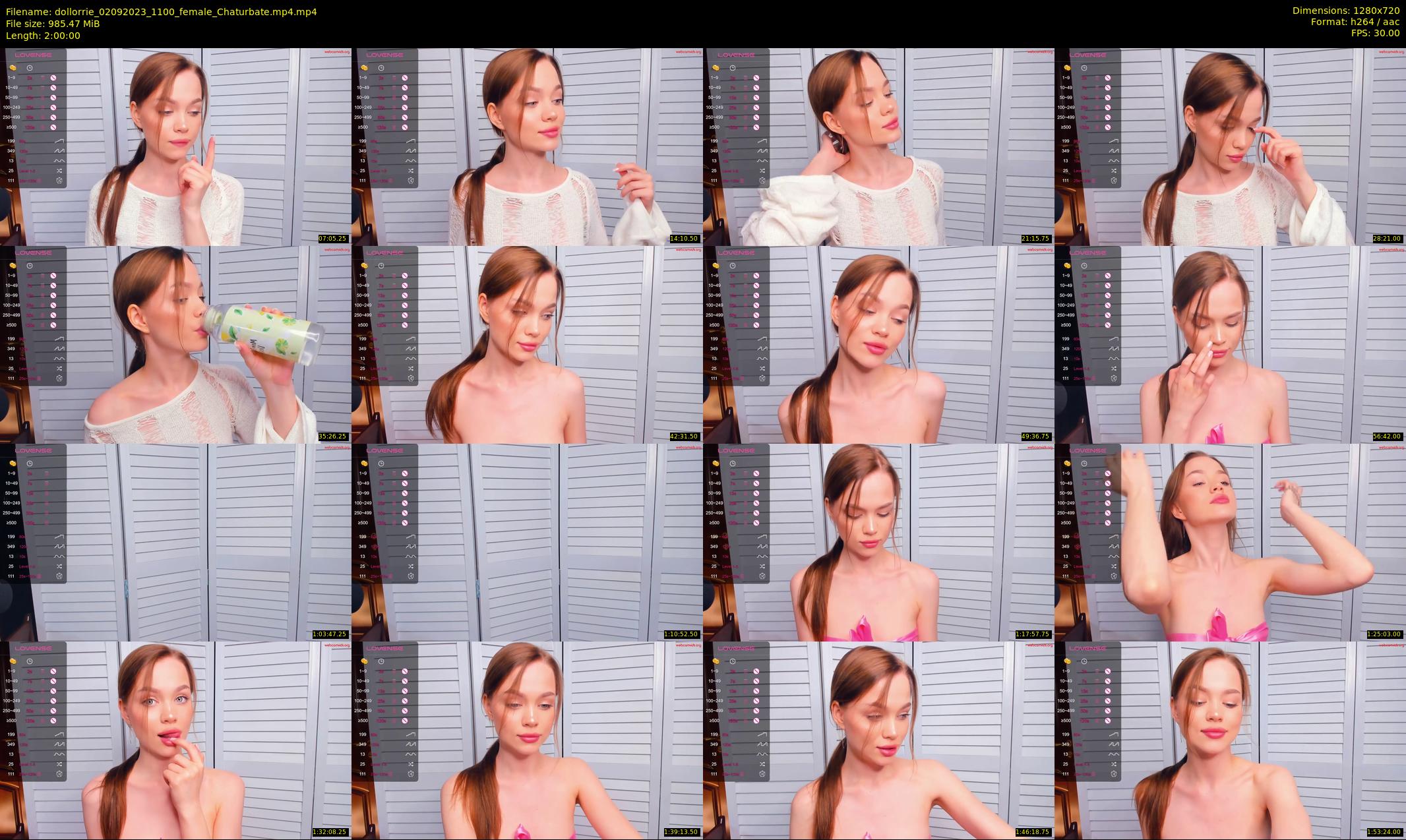 dollorrie — 120 minute Chaturbate couple cam show recording, 720p, Sep 2, 2023