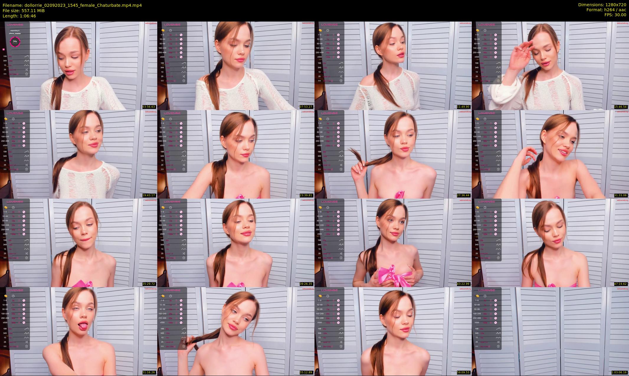 dollorrie — 67 minute Chaturbate couple cam show recording, 720p, Sep 2, 2023