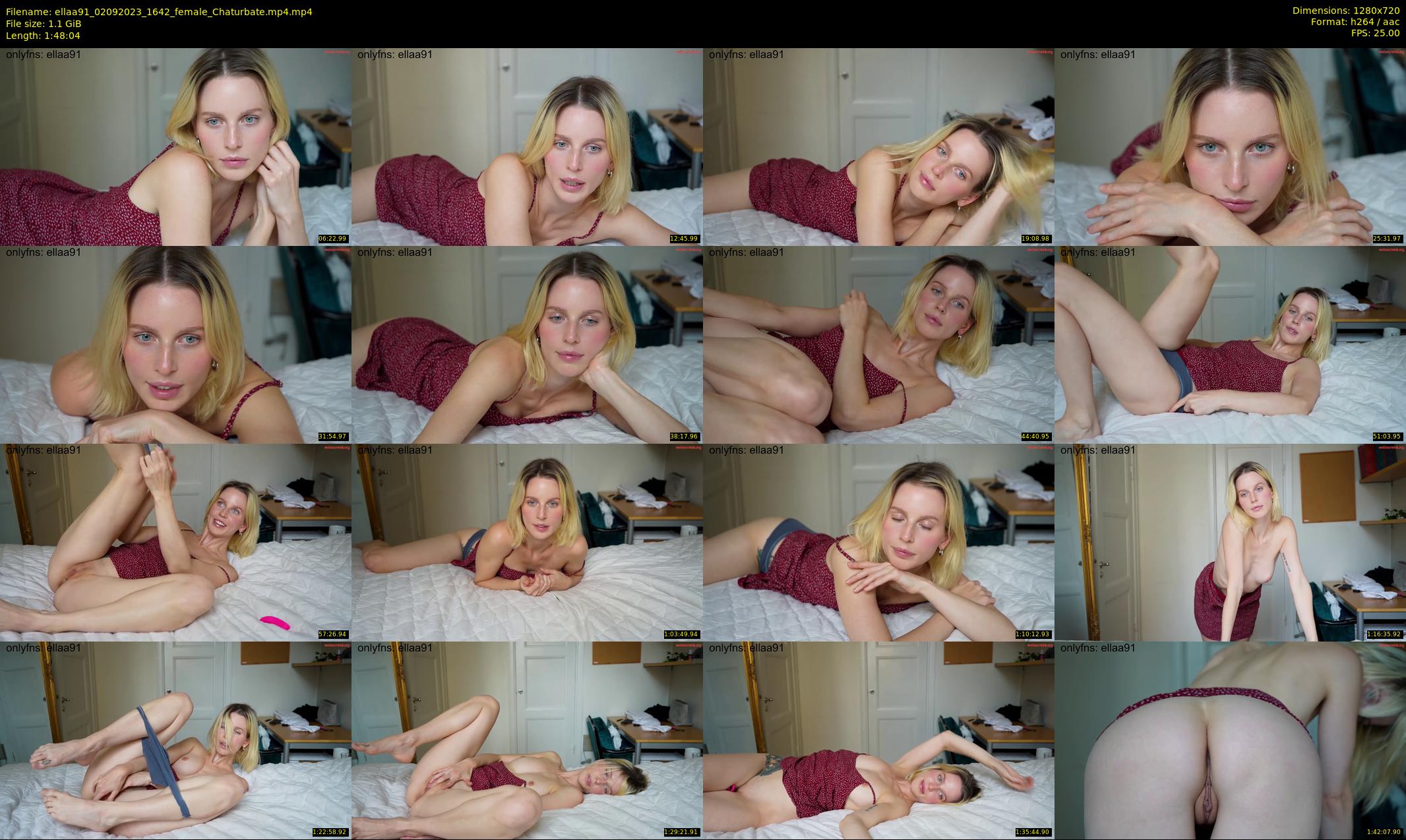 ellaa91 — 109 minute Chaturbate female cam show recording, 720p, Sep 2, 2023