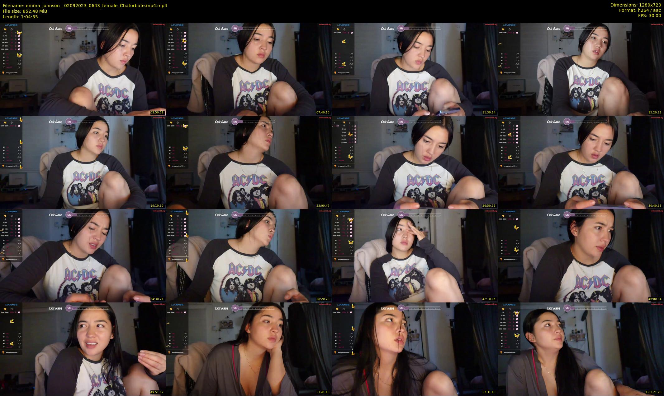 emma_johnson_ — 65 minute Chaturbate female cam show recording, 720p, Sep 2, 2023