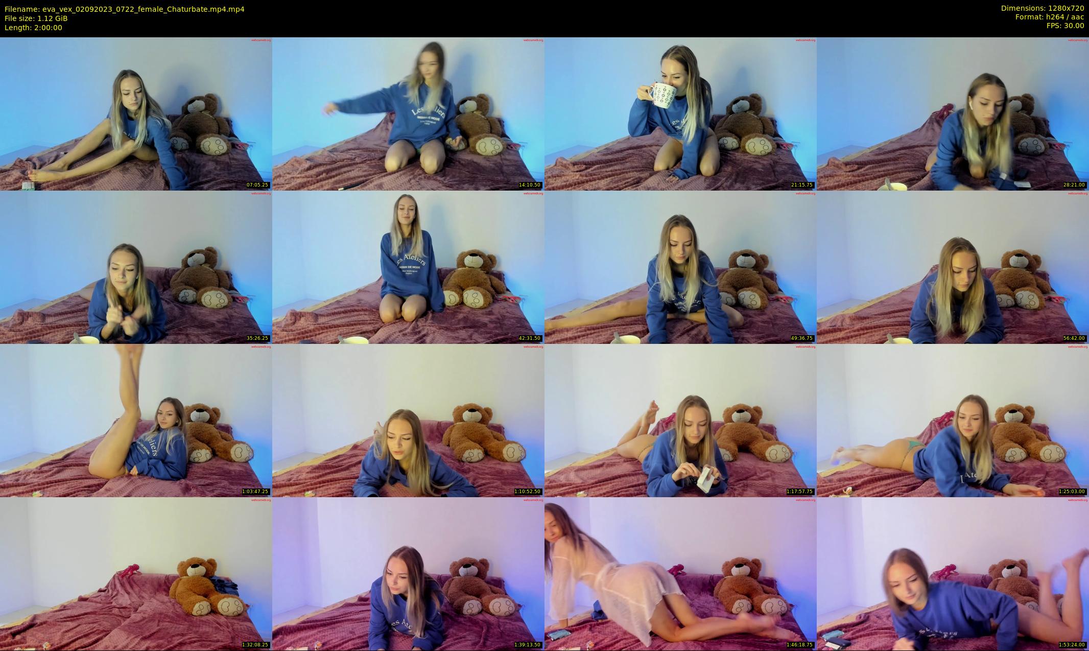 eva_vex — 120 minute Chaturbate female cam show recording, 720p, Sep 2, 2023