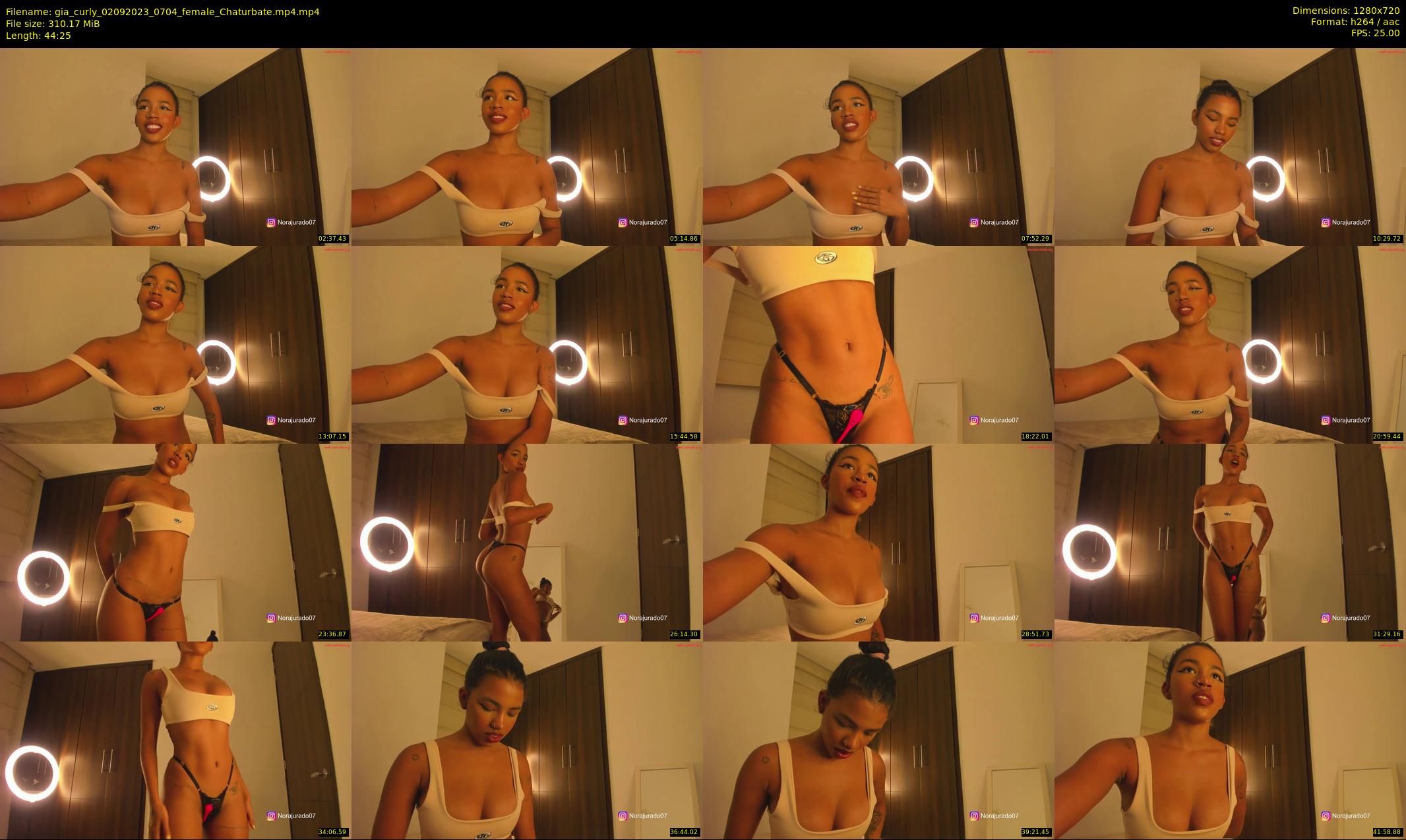 gia_curly — 45 minute Chaturbate female cam show recording, 720p, Sep 2, 2023