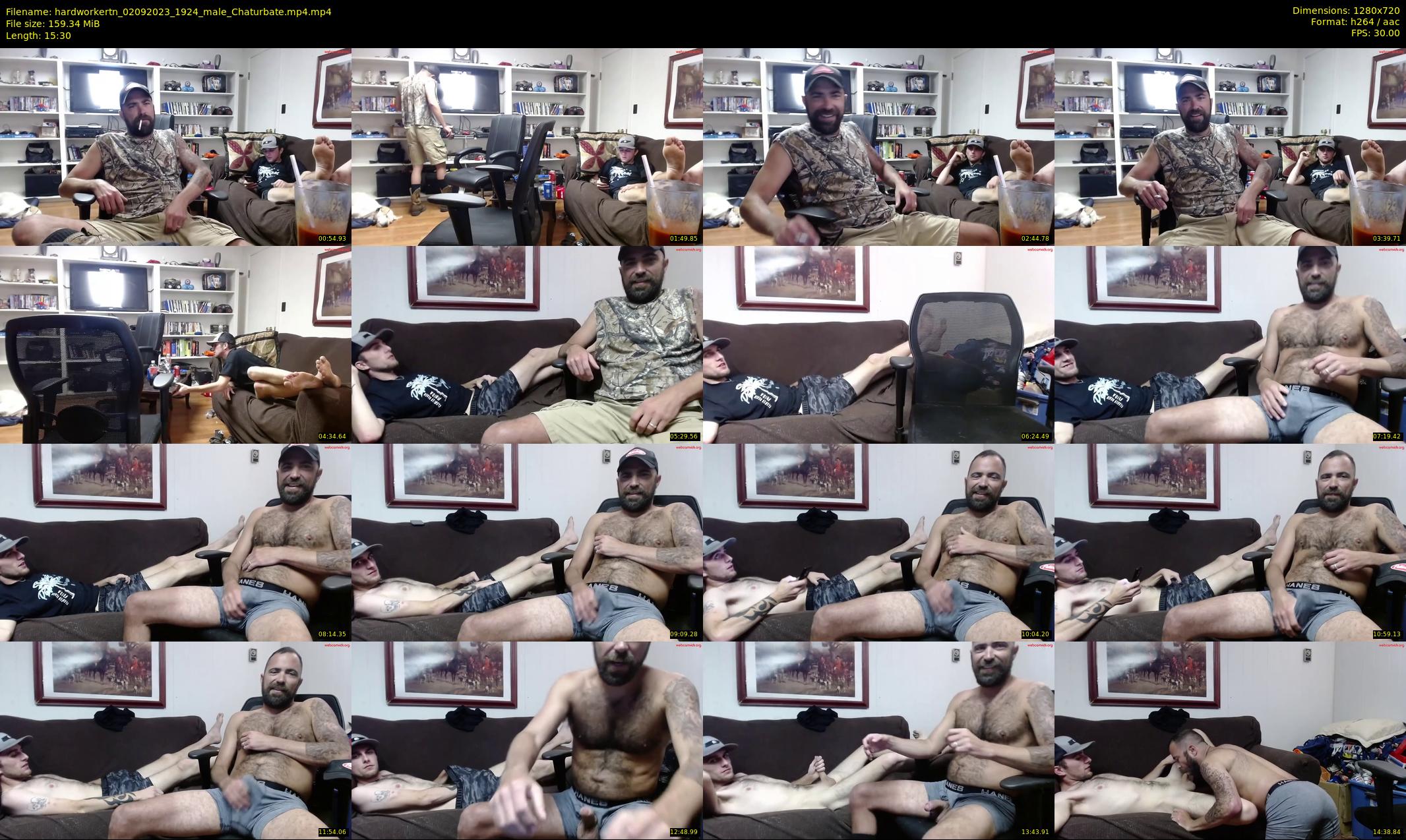 hardworkertn — 16 minute Chaturbate male cam show recording, 720p, Sep 2, 2023