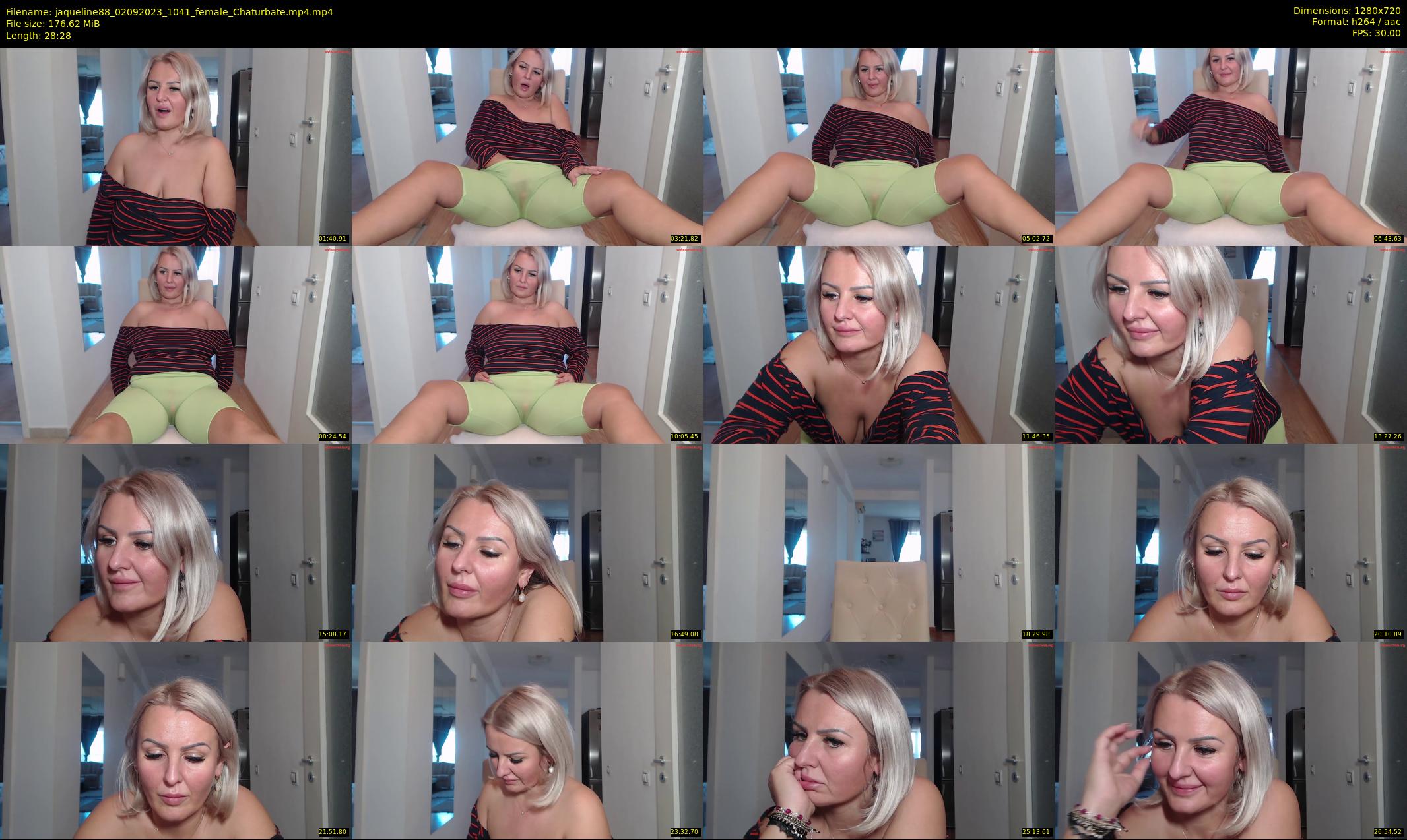 jaqueline88 — 29 minute Chaturbate female cam show recording, 720p, Sep 2, 2023