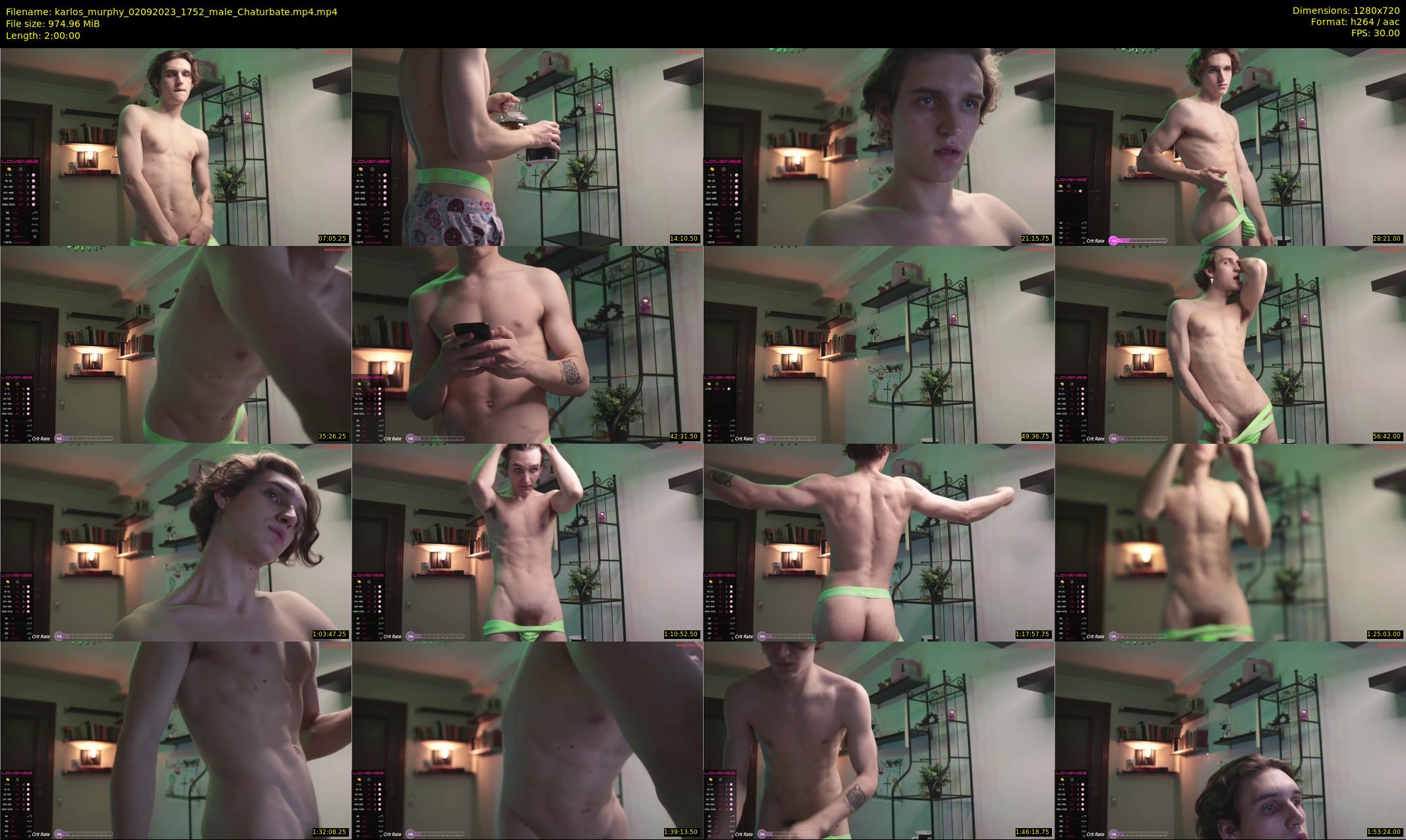 karlos_murphy — 120 minute Chaturbate male cam show recording, 720p, Sep 2, 2023