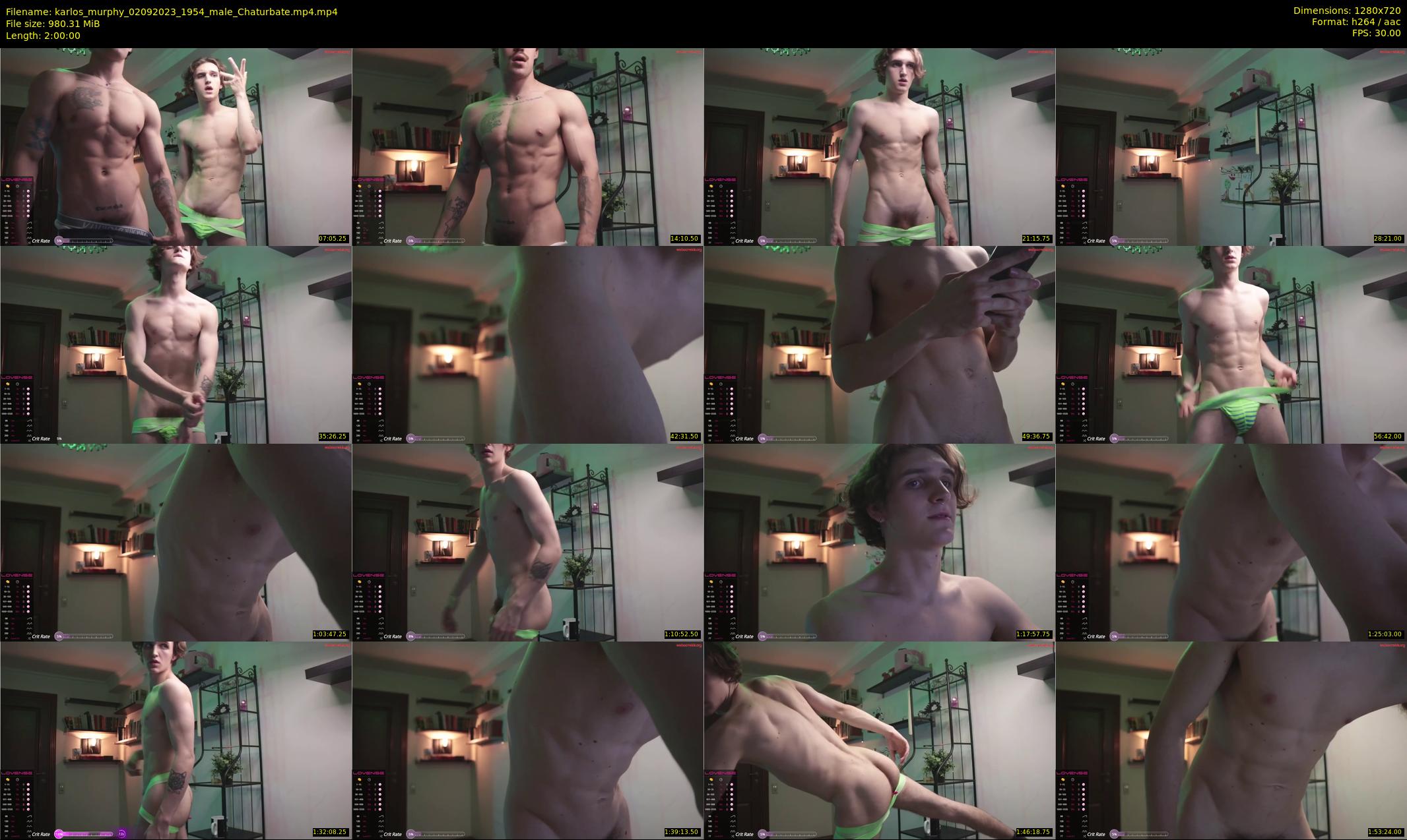 karlos_murphy — 120 minute Chaturbate male cam show recording, 720p, Sep 2, 2023