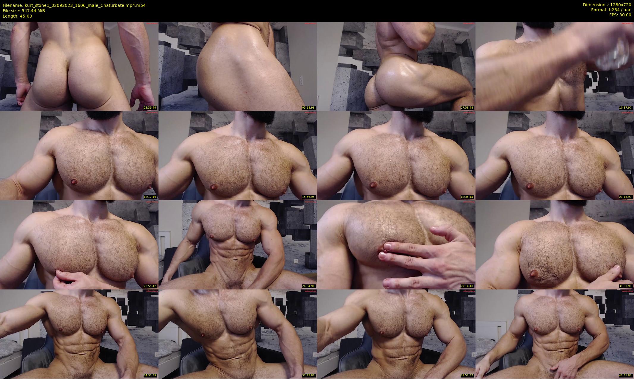 kurt_stone1 — 45 minute Chaturbate male cam show recording, 720p, Sep 2, 2023