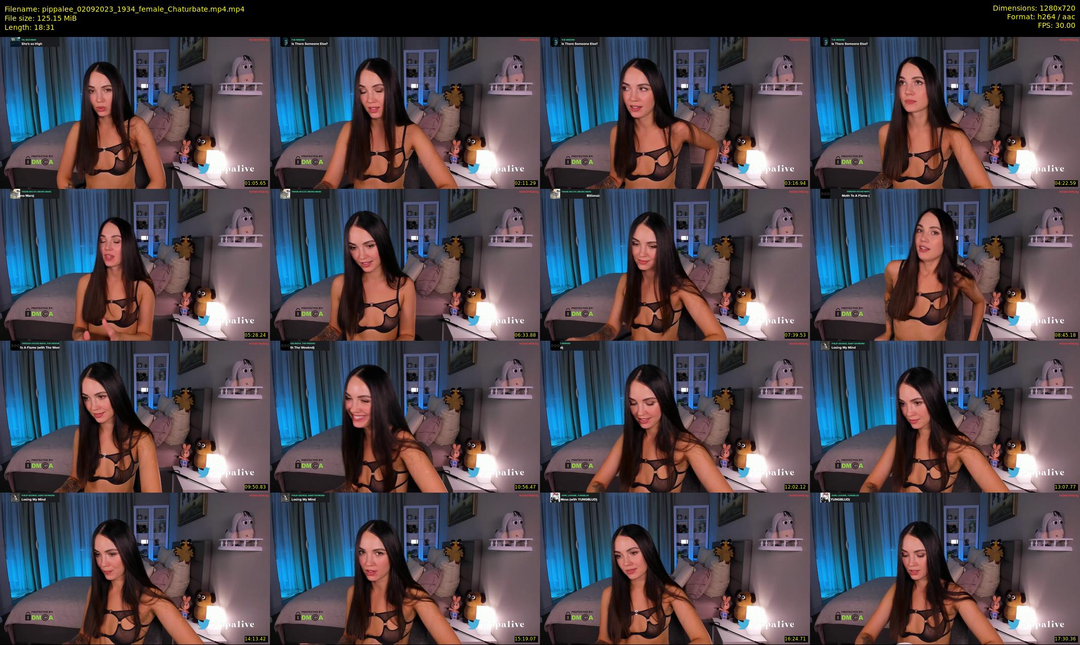 pippalee — 19 minute Chaturbate female cam show recording, 720p, Sep 2, 2023
