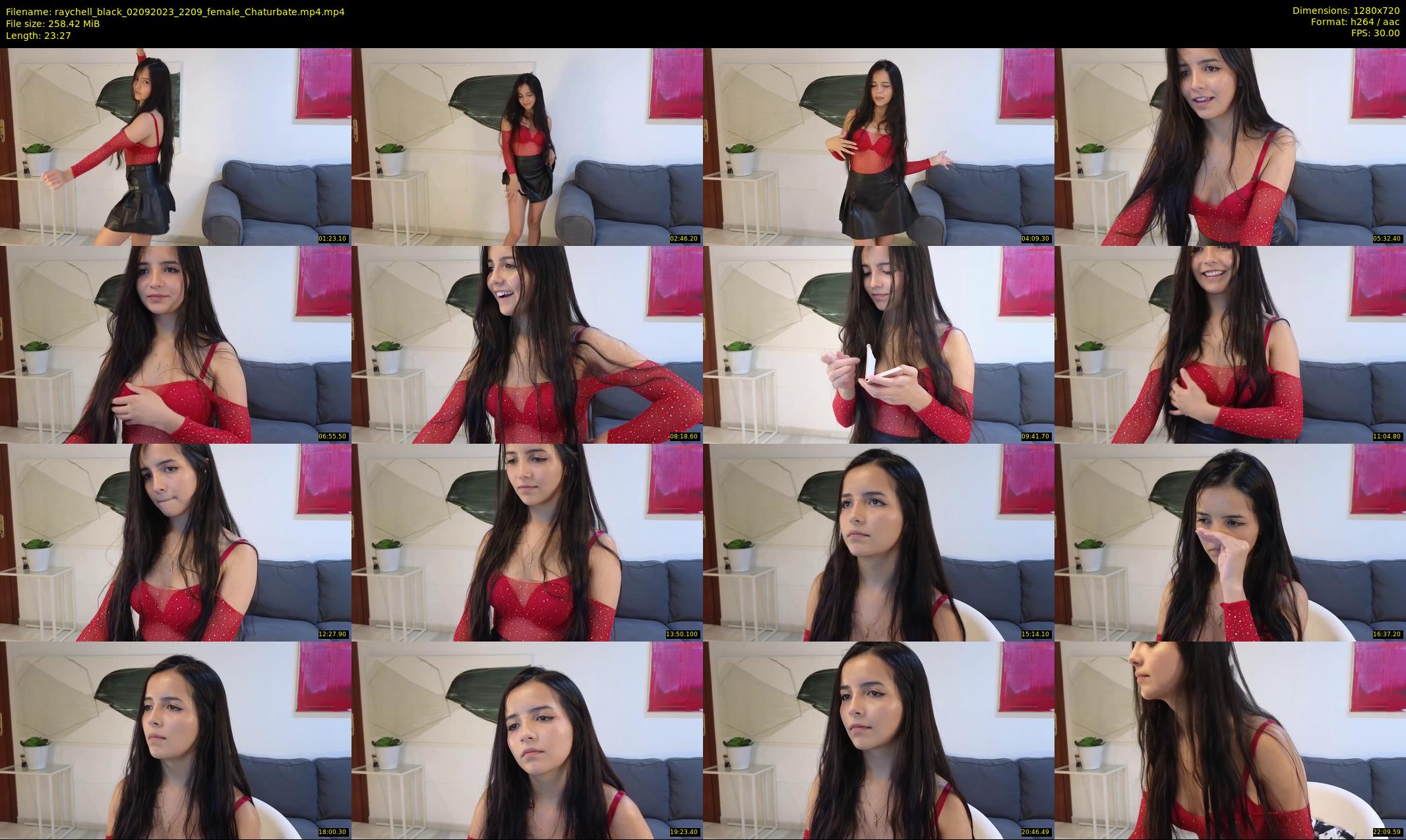 raychell_black — 24 minute Chaturbate female cam show recording, 720p, Sep 2, 2023