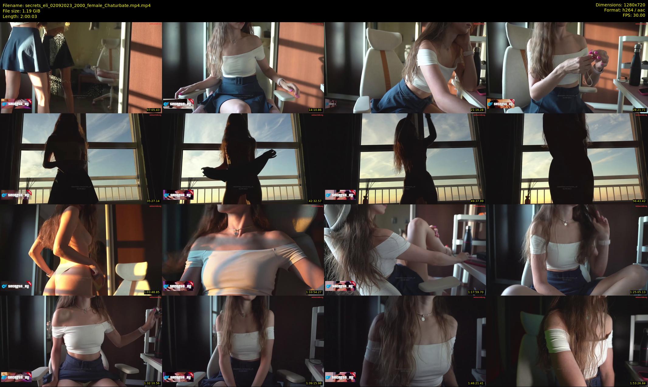 secrets_eli — 121 minute Chaturbate female cam show recording, 720p, Sep 2, 2023