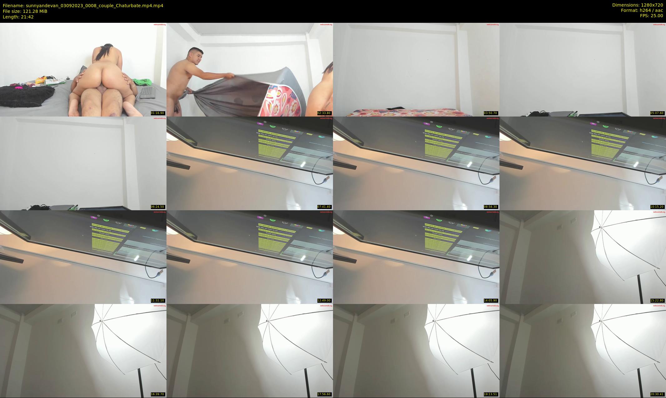 sunnyandevan — 22 minute Chaturbate couple cam show recording, 720p, Sep 3, 2023