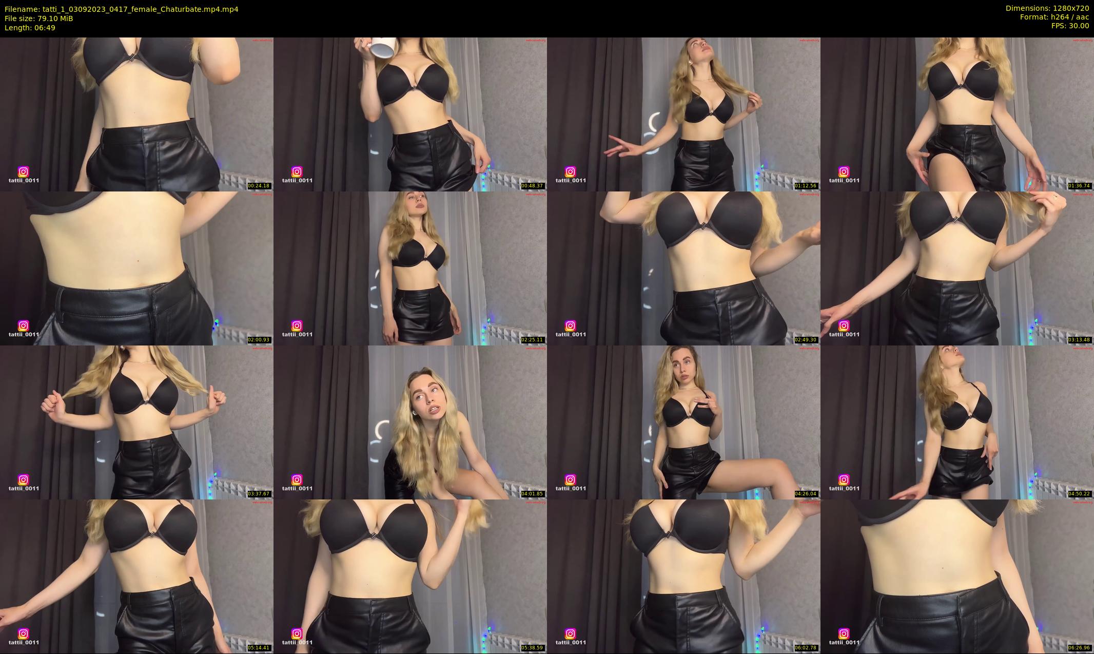 tatti_1 — 7 minute Chaturbate female cam show recording, 720p, Sep 3, 2023