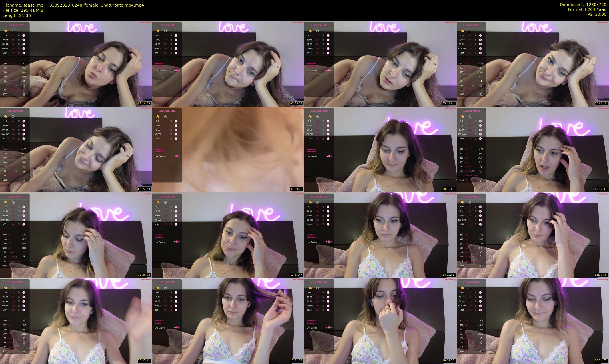 tease_me__ — 22 minute Chaturbate female cam show recording, 720p, Sep 3, 2023