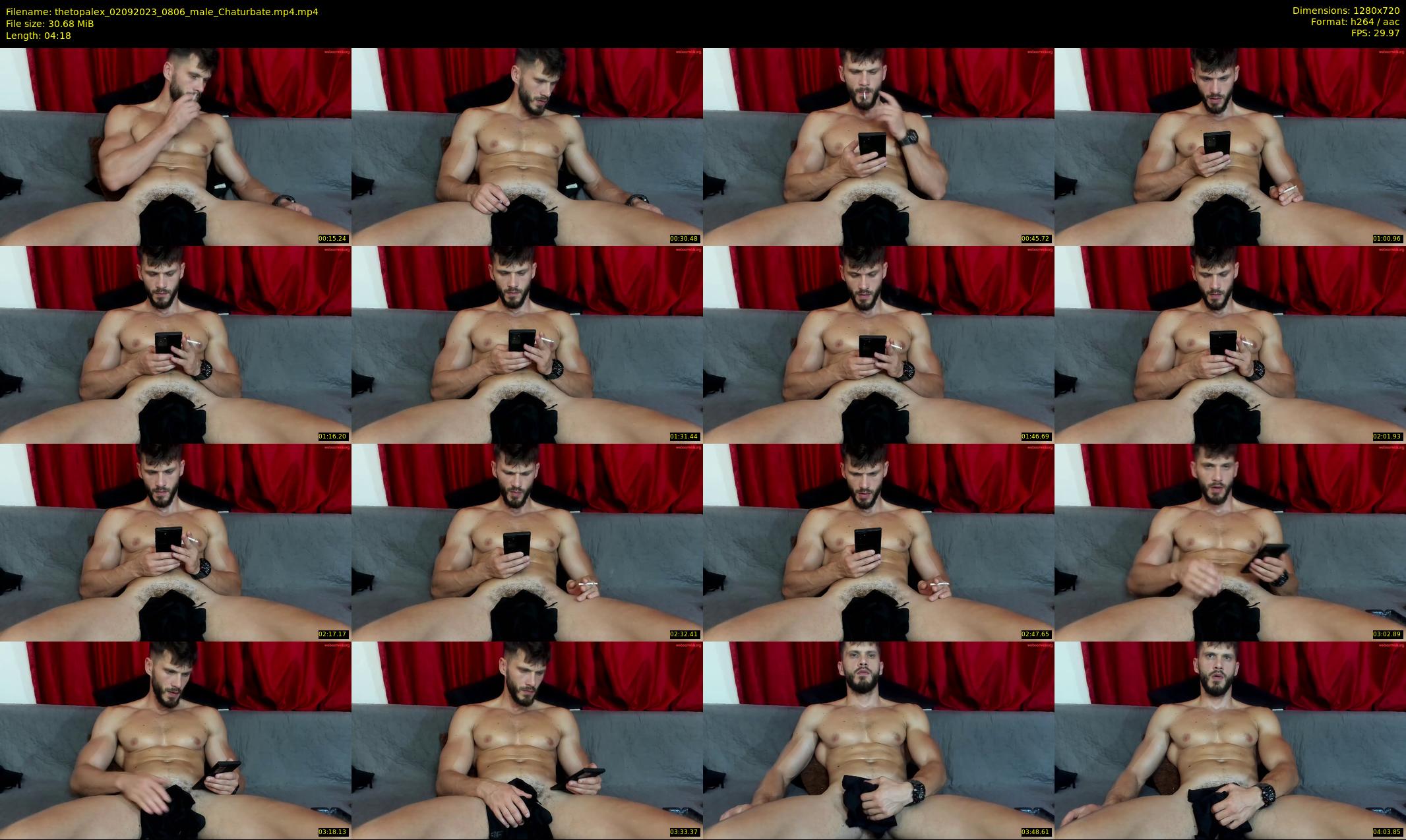 thetopalex — 5 minute Chaturbate male cam show recording, 720p, Sep 2, 2023