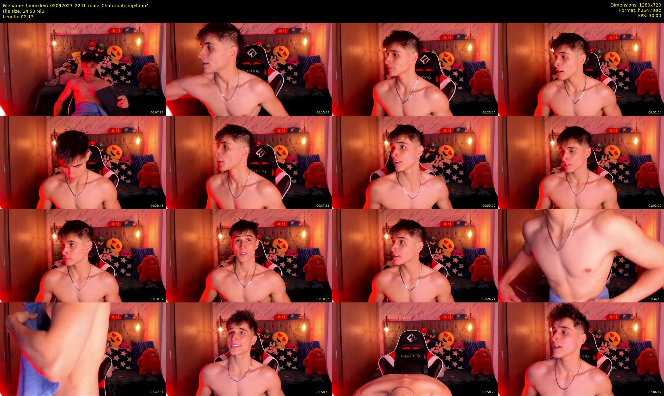 thomklein — 3 minute Chaturbate male cam show recording, 720p, Sep 2, 2023