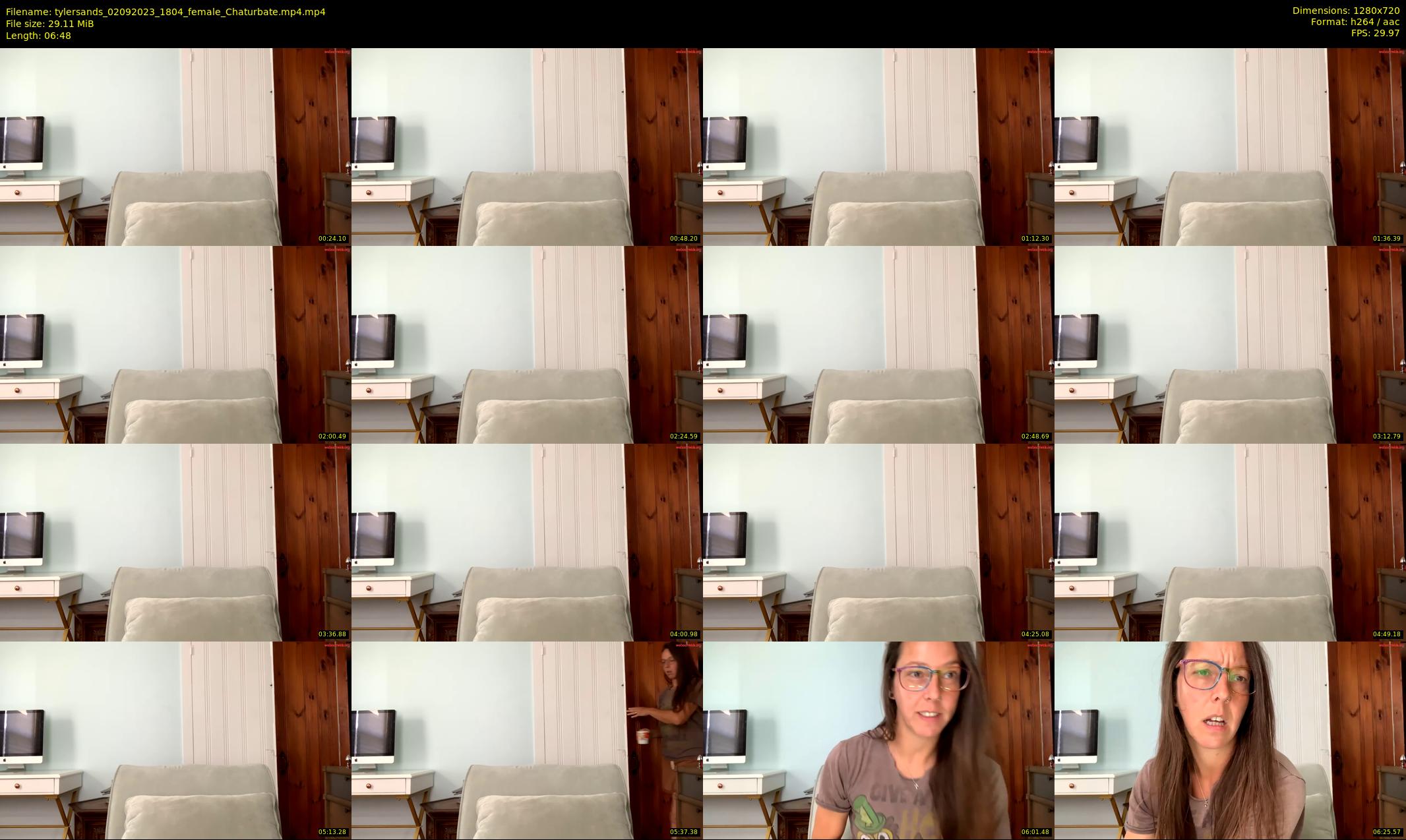 tylersands — 7 minute Chaturbate female cam show recording, 720p, Sep 2, 2023