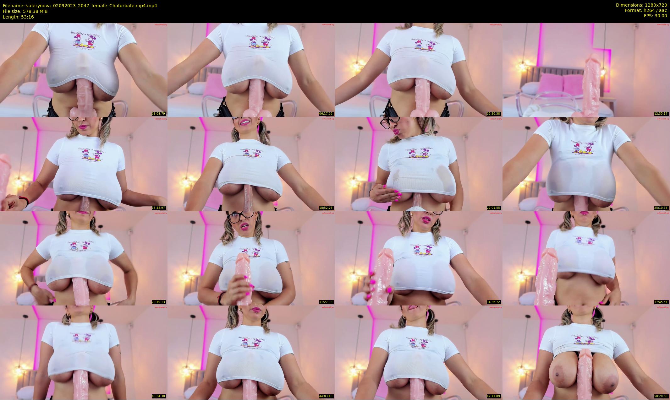 valerynova — 54 minute Chaturbate female cam show recording, 720p, Sep 2, 2023