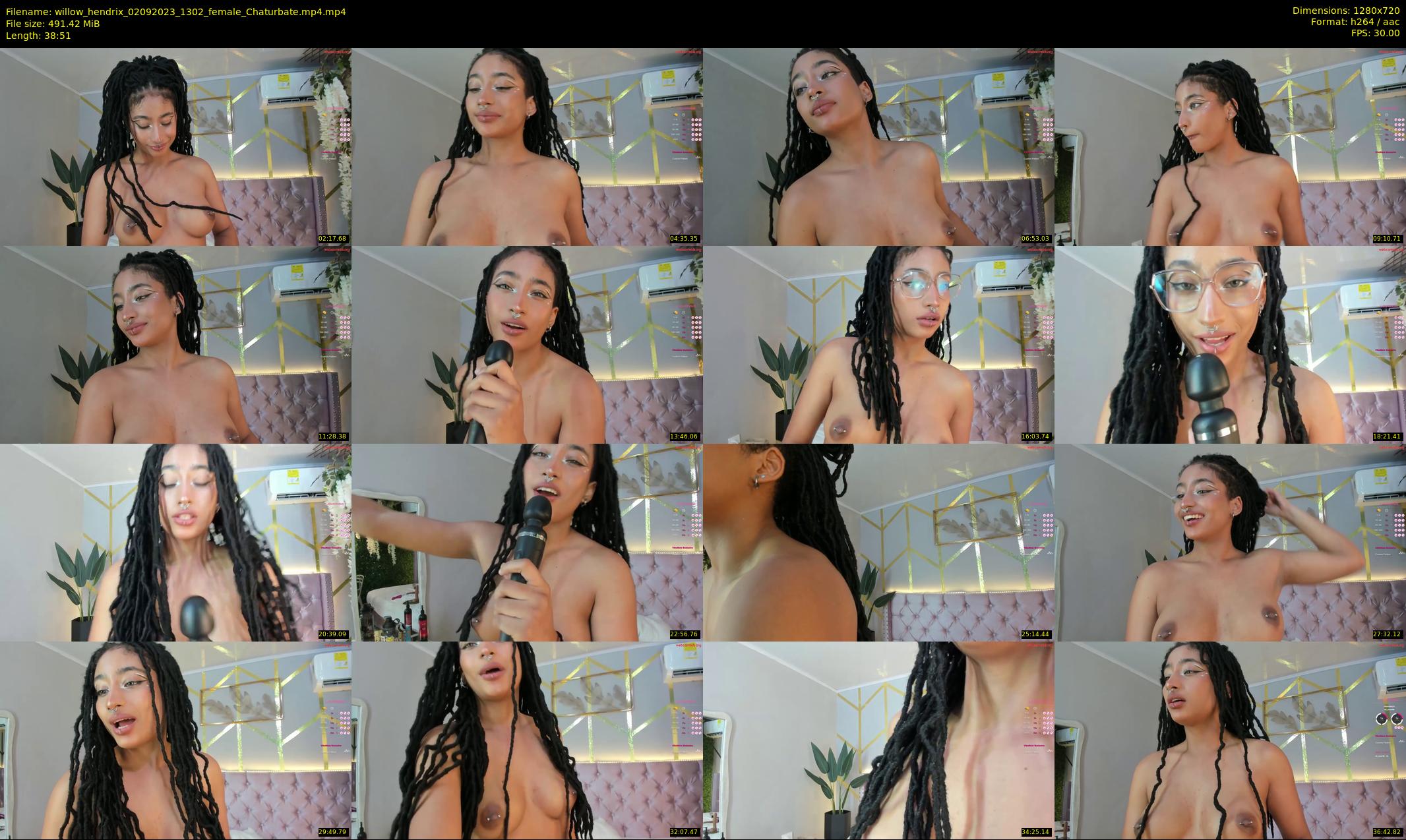 willow_hendrix — 39 minute Chaturbate female cam show recording, 720p, Sep 2, 2023