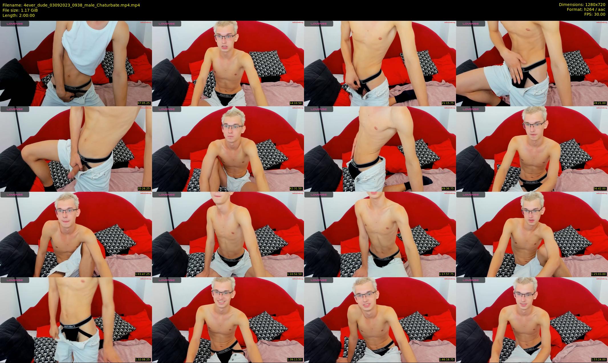 4ever_dude — 120 minute Chaturbate male cam show recording, 720p, Sep 3, 2023
