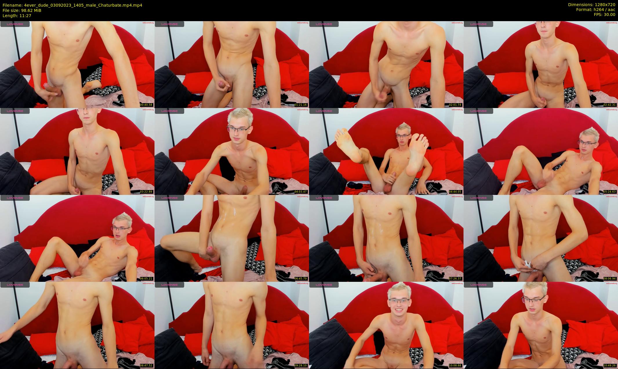 4ever_dude — 12 minute Chaturbate male cam show recording, 720p, Sep 3, 2023